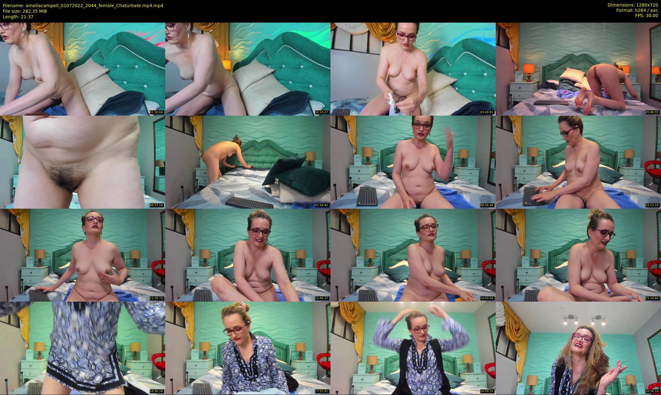 ameliacampell — 22 minute Chaturbate female cam show recording, 720p, Jul 1, 2022