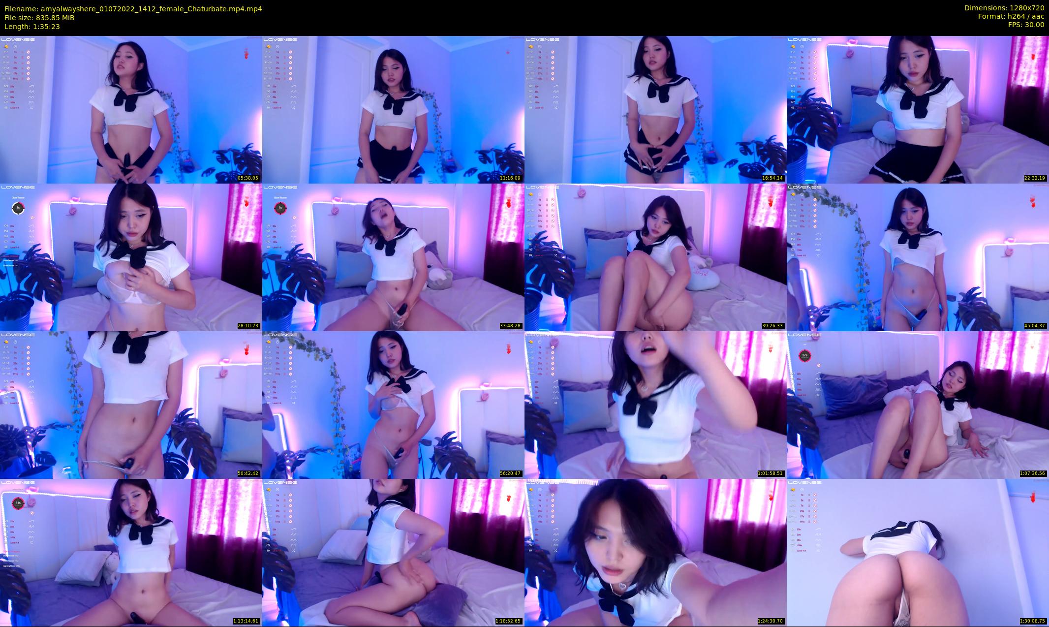 amyalwayshere — 96 minute Chaturbate female cam show recording, 720p, Jul 1, 2022