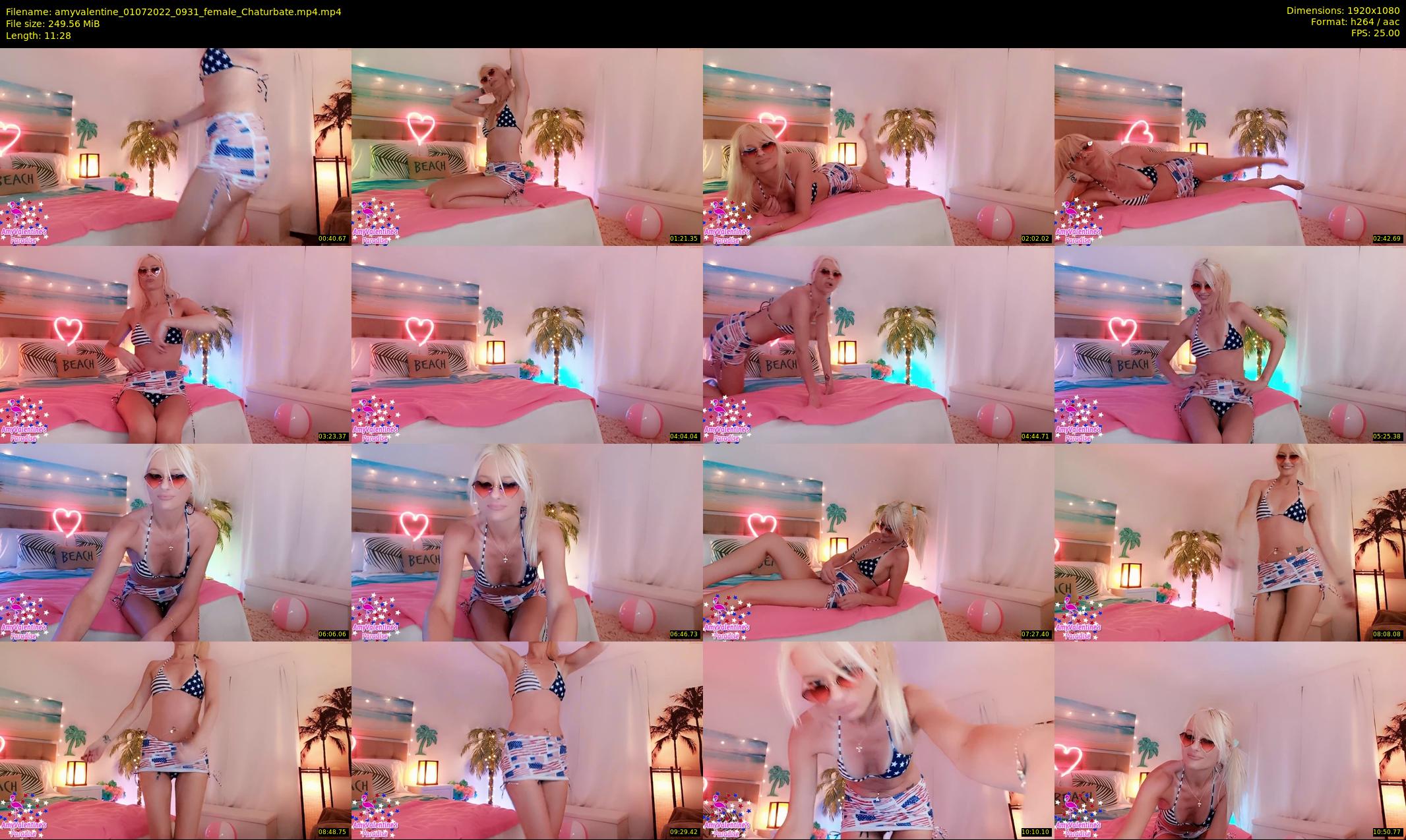amyvalentine — 12 minute Chaturbate female cam show recording, 1080p, Jul 1, 2022