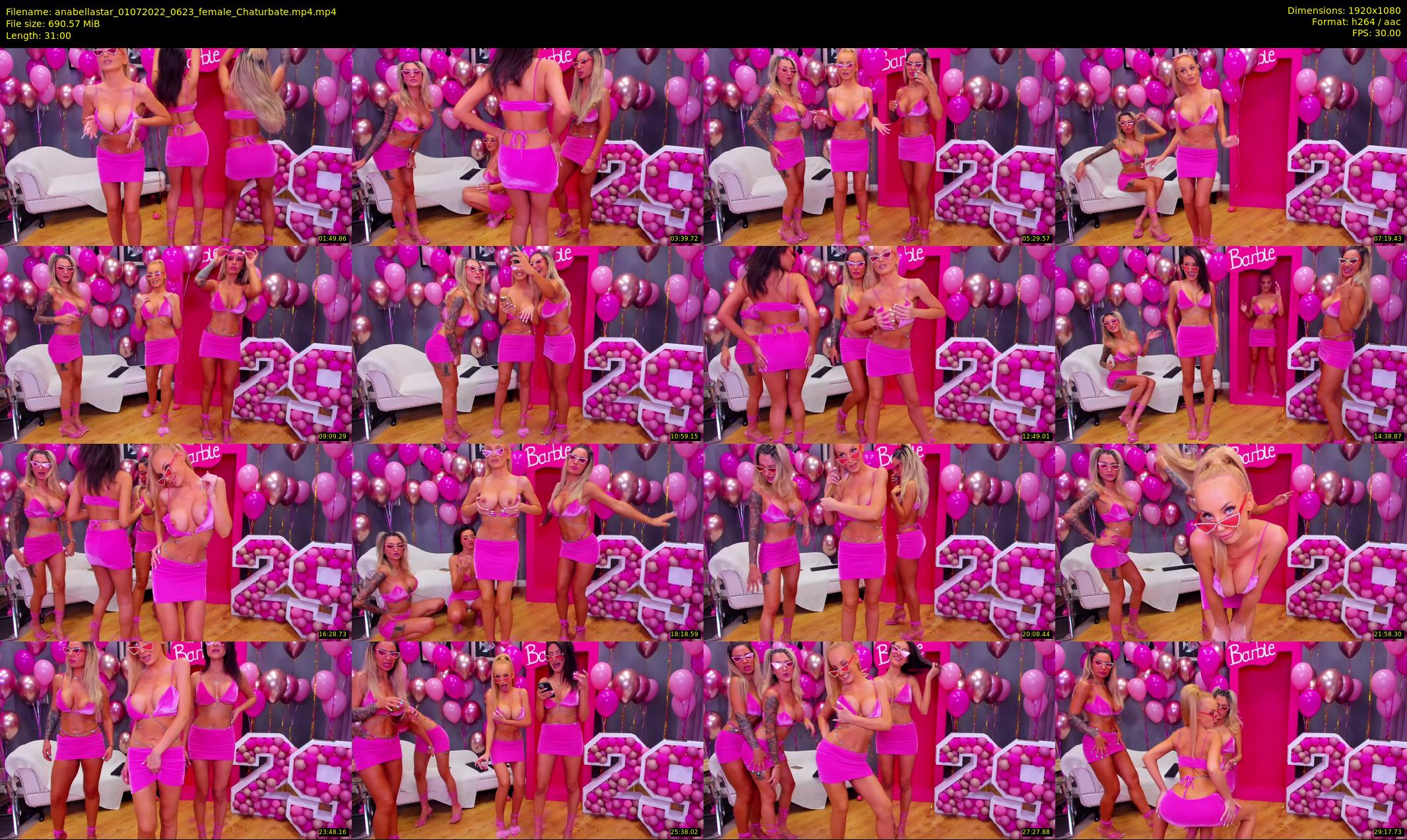 anabellastar — 31 minute Chaturbate female cam show recording, 1080p, Jul 1, 2022