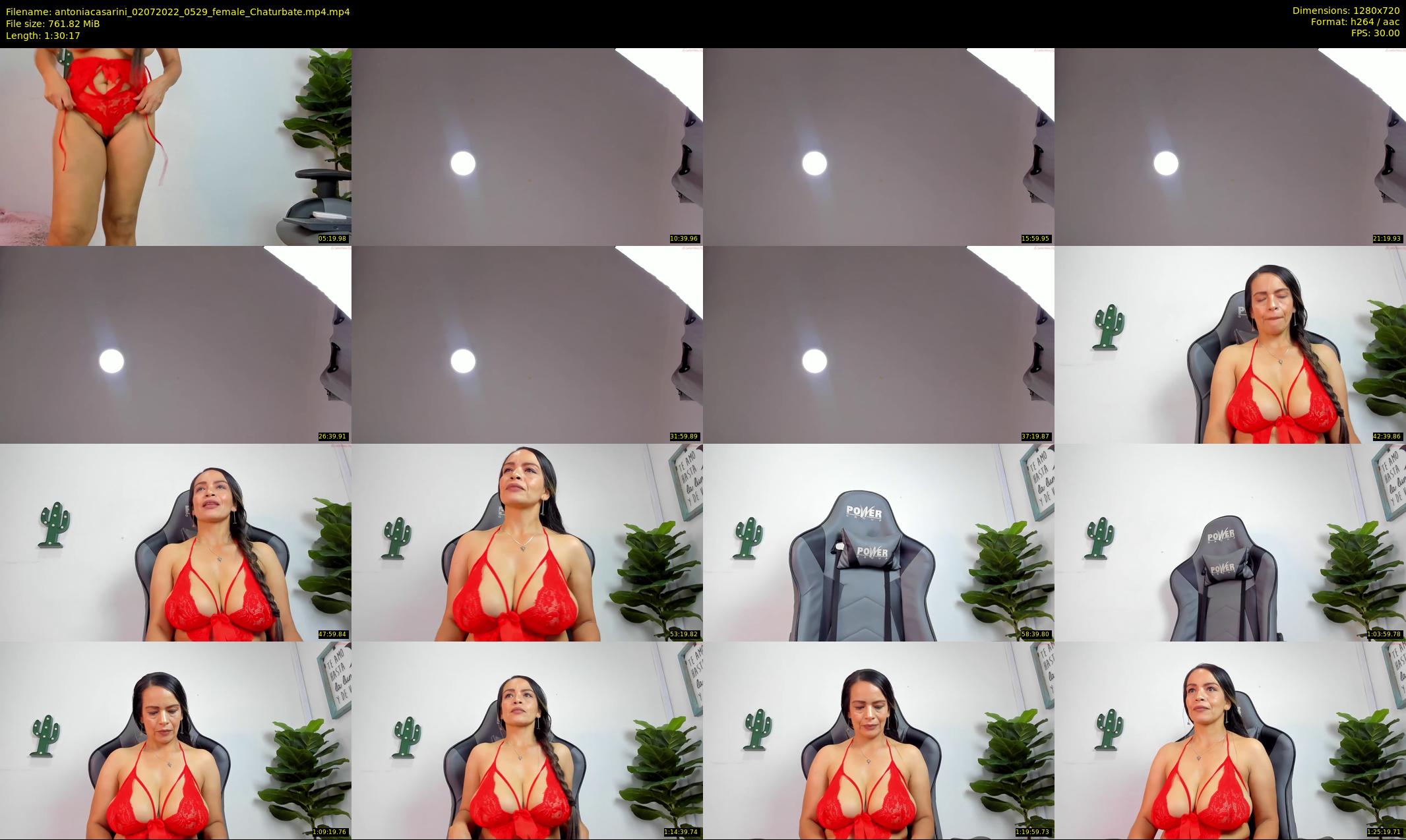 antoniacasarini — 91 minute Chaturbate female cam show recording, 720p, Jul 2, 2022