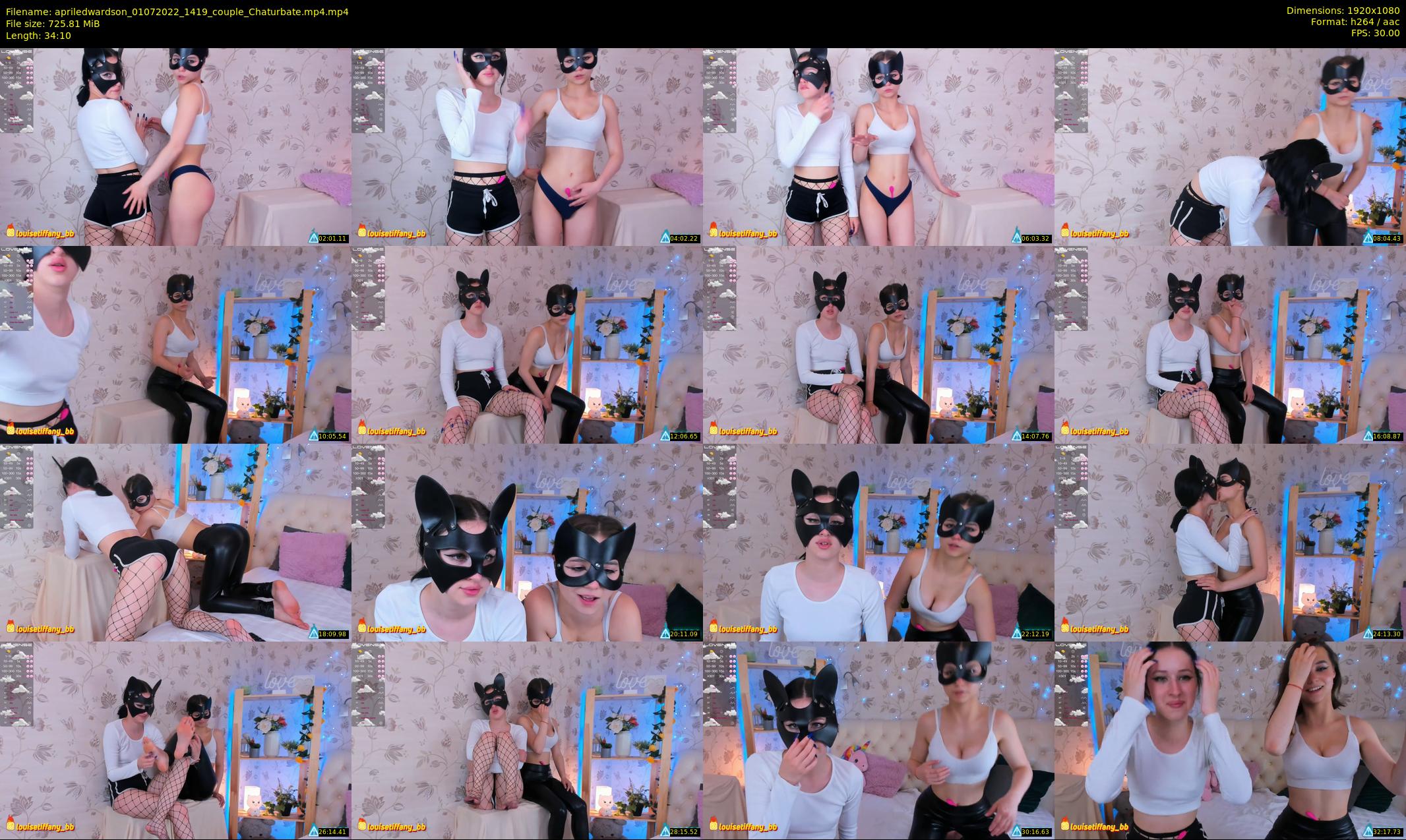 apriledwardson — 35 minute Chaturbate couple cam show recording, 1080p, Jul 1, 2022