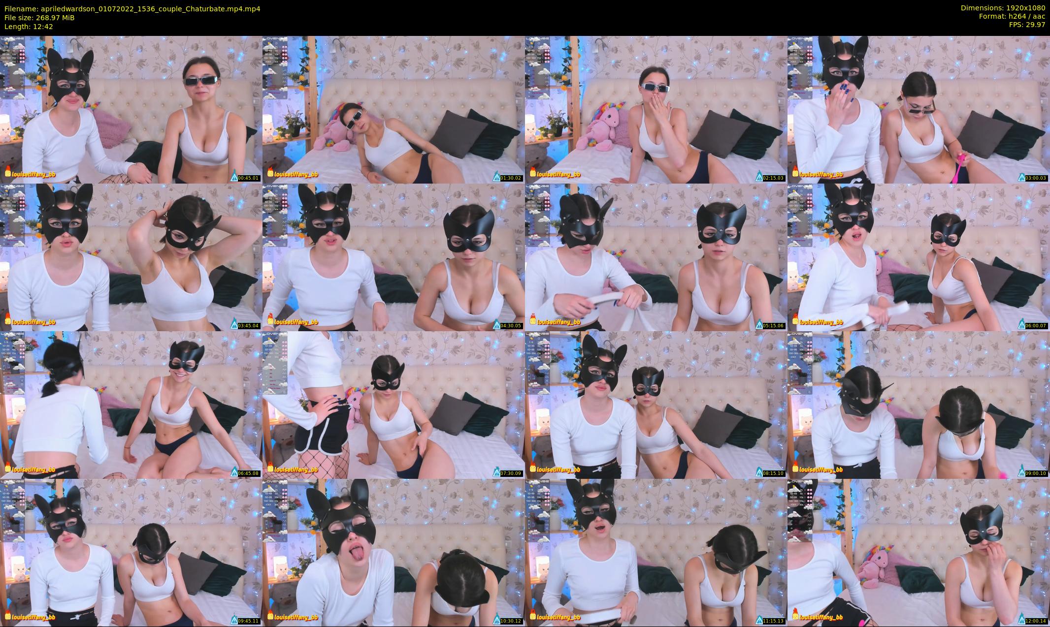 apriledwardson — 13 minute Chaturbate couple cam show recording, 1080p, Jul 1, 2022