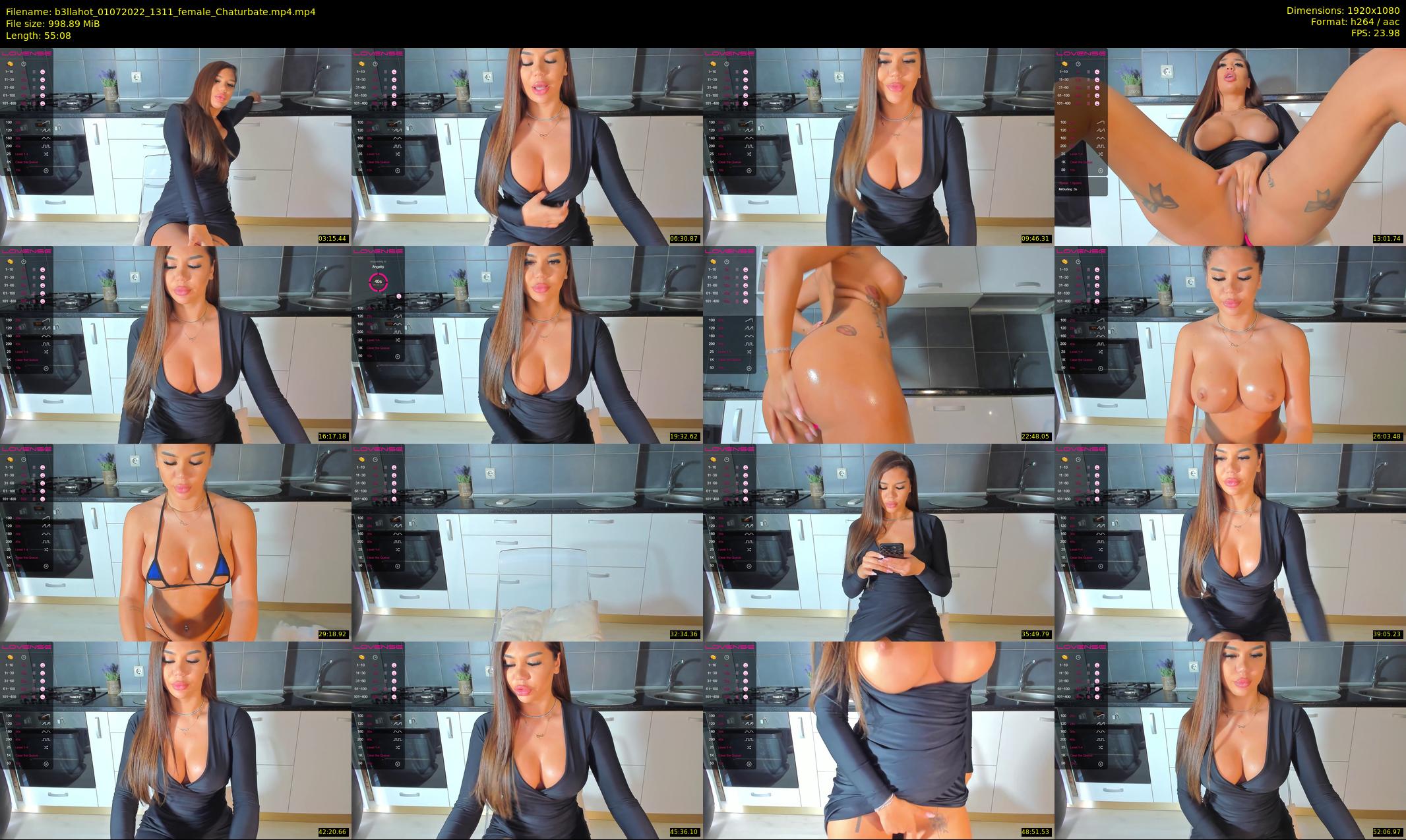 b3llahot — 56 minute Chaturbate female cam show recording, 1080p, Jul 1, 2022