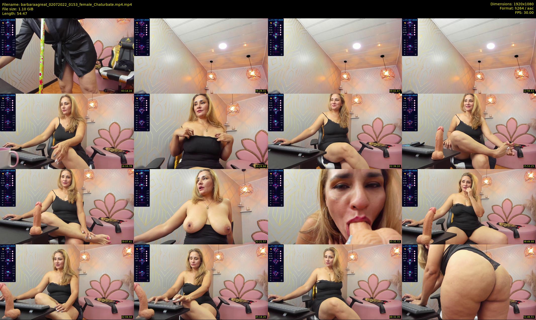 barbaraagreat — 55 minute Chaturbate female cam show recording, 1080p, Jul 2, 2022