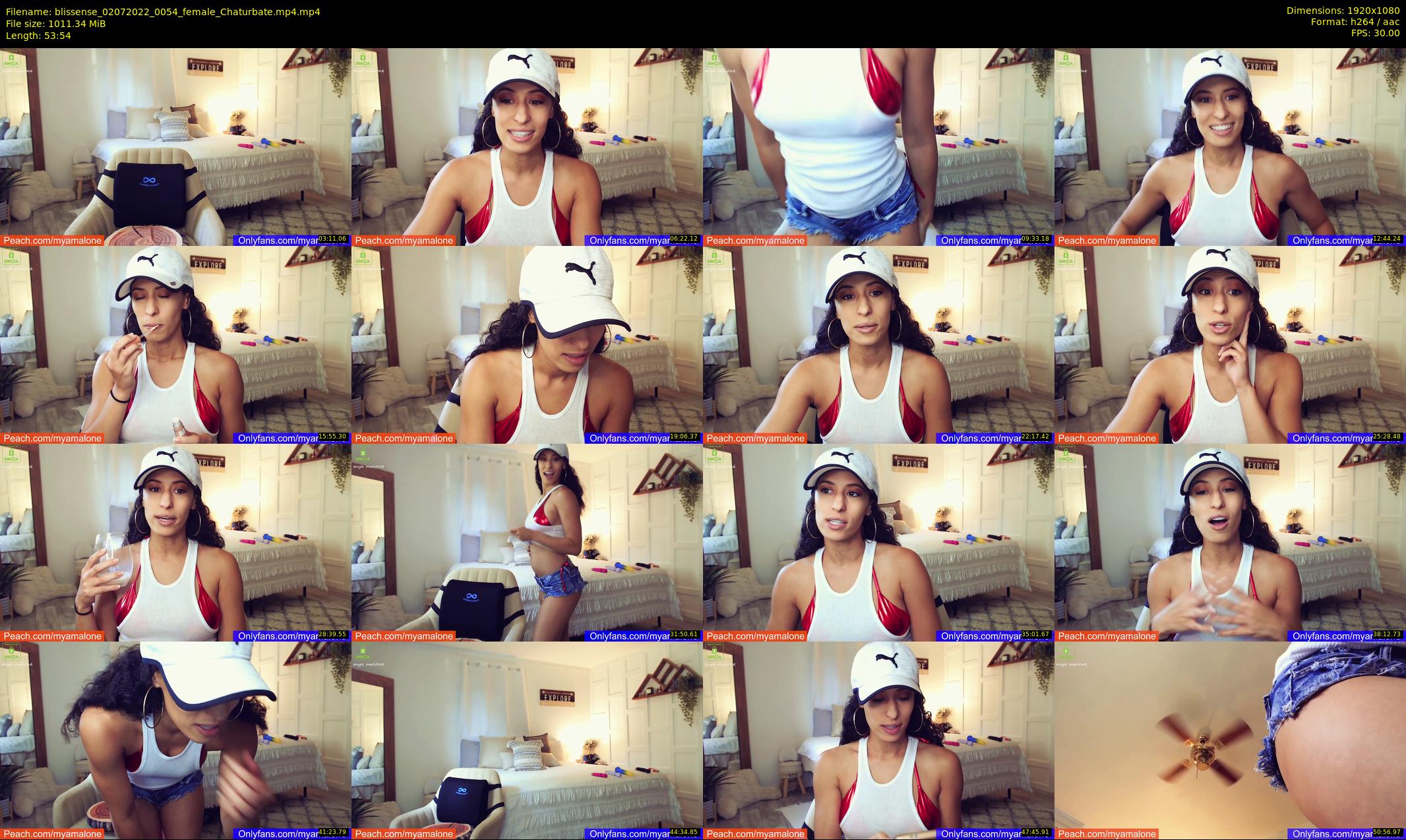 blissense — 54 minute Chaturbate female cam show recording, 1080p, Jul 2, 2022