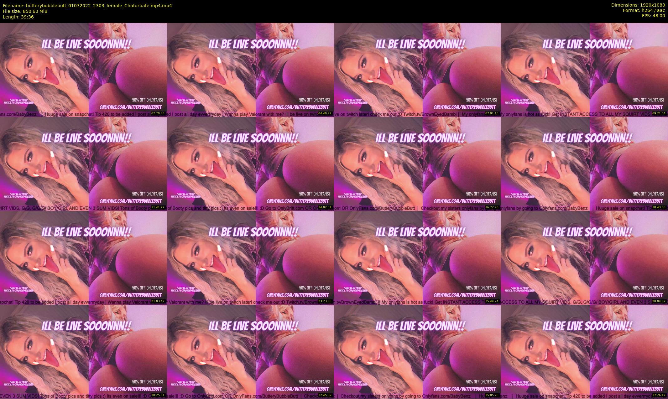 butterybubblebutt — 40 minute Chaturbate couple cam show recording, 1080p, Jul 1, 2022