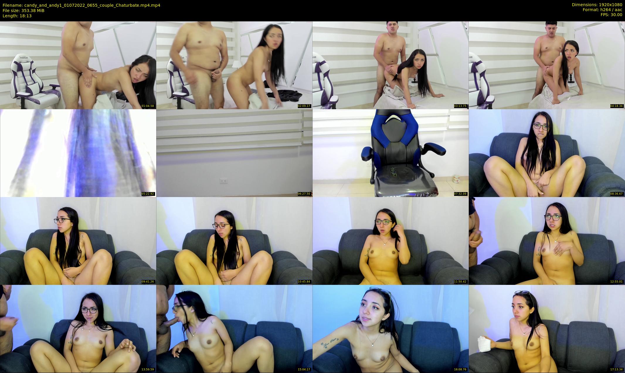 candy_and_andy1 — 19 minute Chaturbate couple cam show recording, 1080p, Jul 1, 2022
