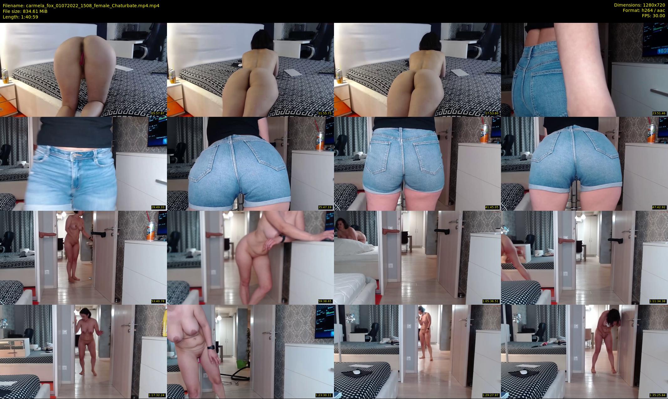 carmela_fox — 101 minute Chaturbate female cam show recording, 720p, Jul 1, 2022