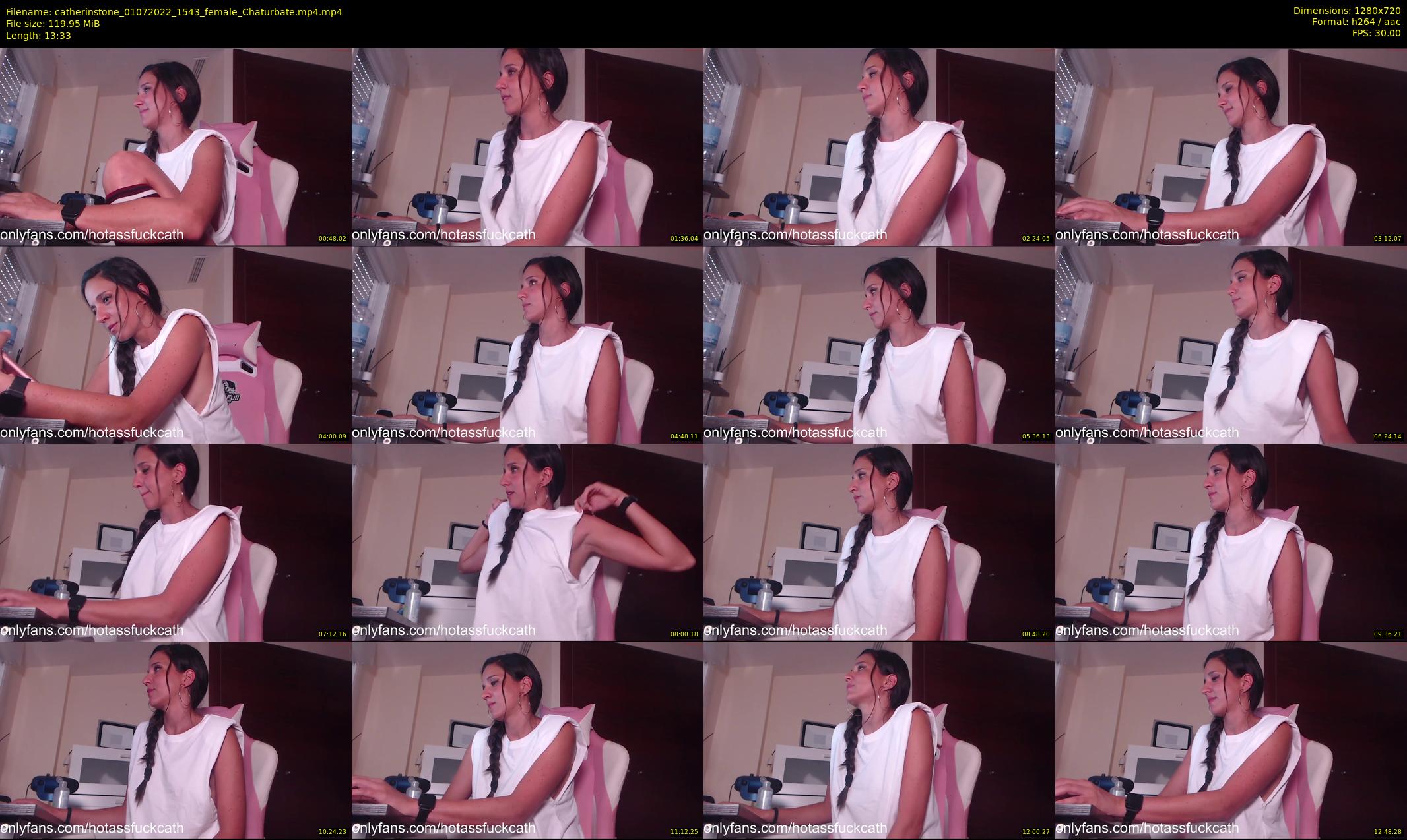 catherinstone — 14 minute Chaturbate female cam show recording, 720p, Jul 1, 2022