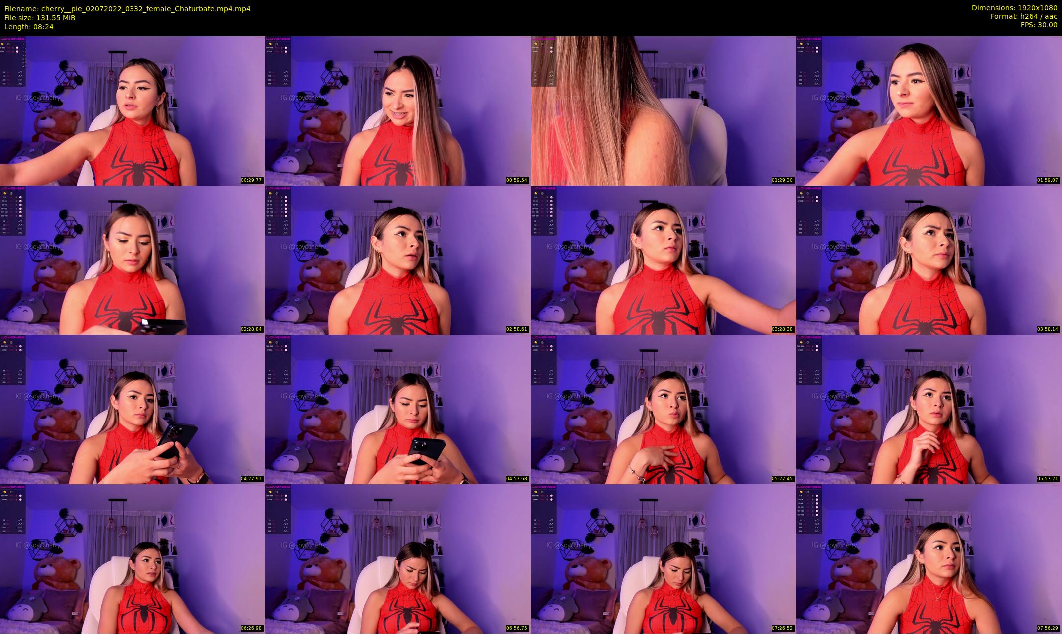 cherry__pie — 9 minute Chaturbate female cam show recording, 1080p, Jul 2, 2022