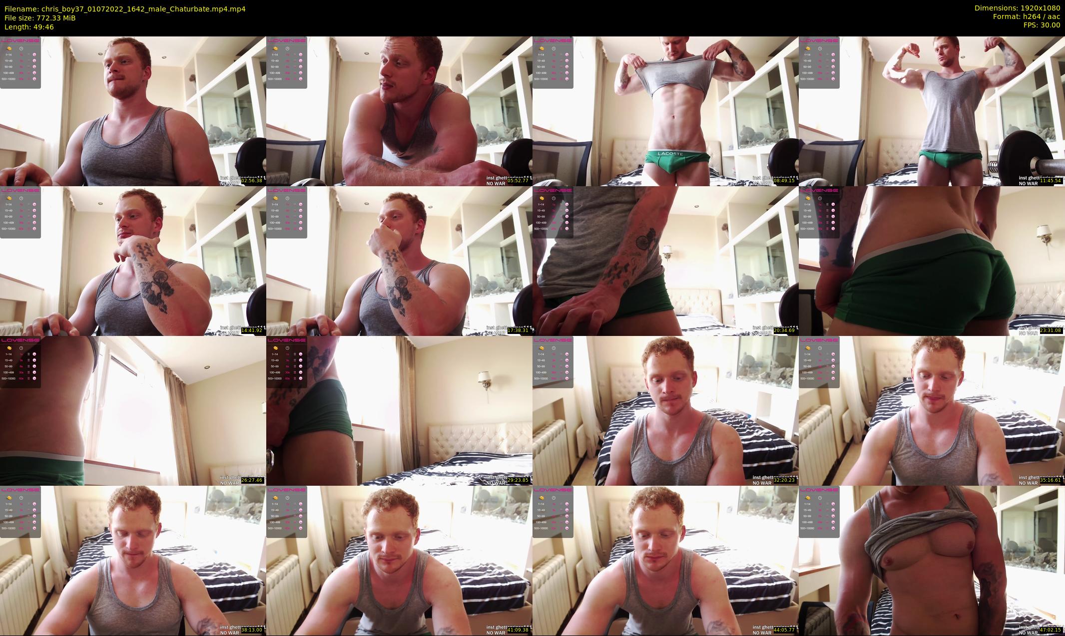 chris_boy37 — 50 minute Chaturbate male cam show recording, 1080p, Jul 1, 2022