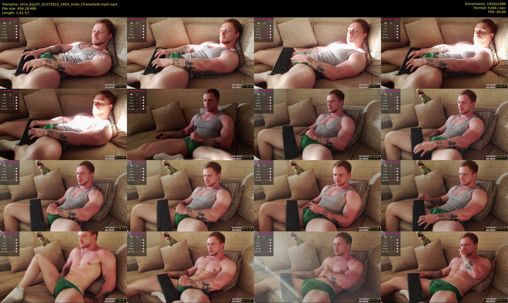 chris_boy37 — 62 minute Chaturbate male cam show recording, 1080p, Jul 1, 2022