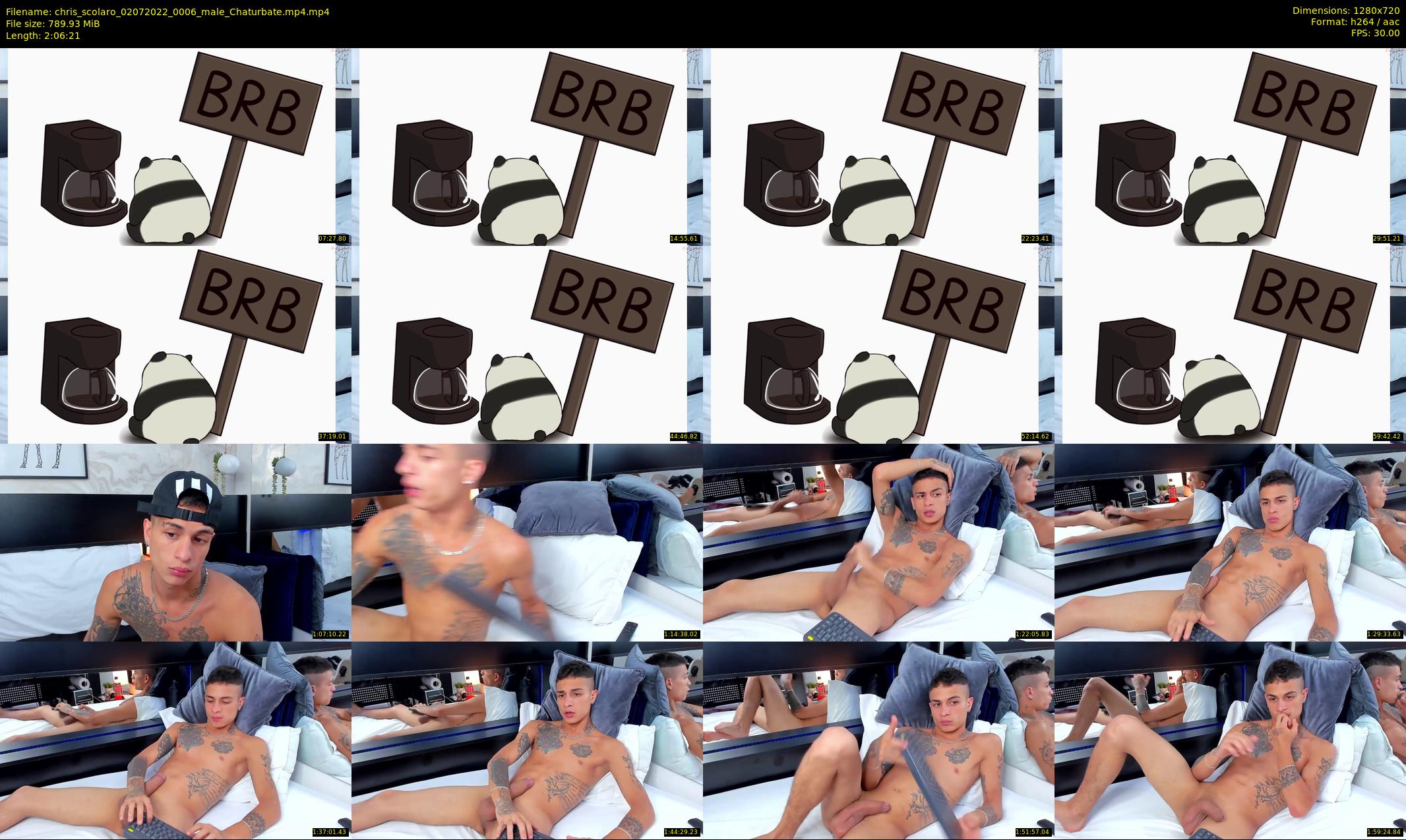 chris_scolaro — 127 minute Chaturbate male cam show recording, 720p, Jul 2, 2022