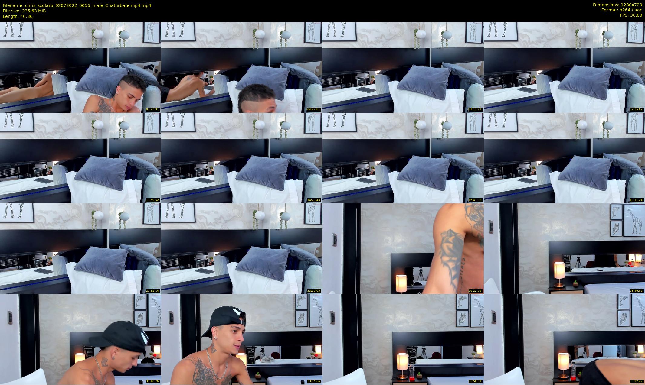 chris_scolaro — 41 minute Chaturbate male cam show recording, 720p, Jul 2, 2022