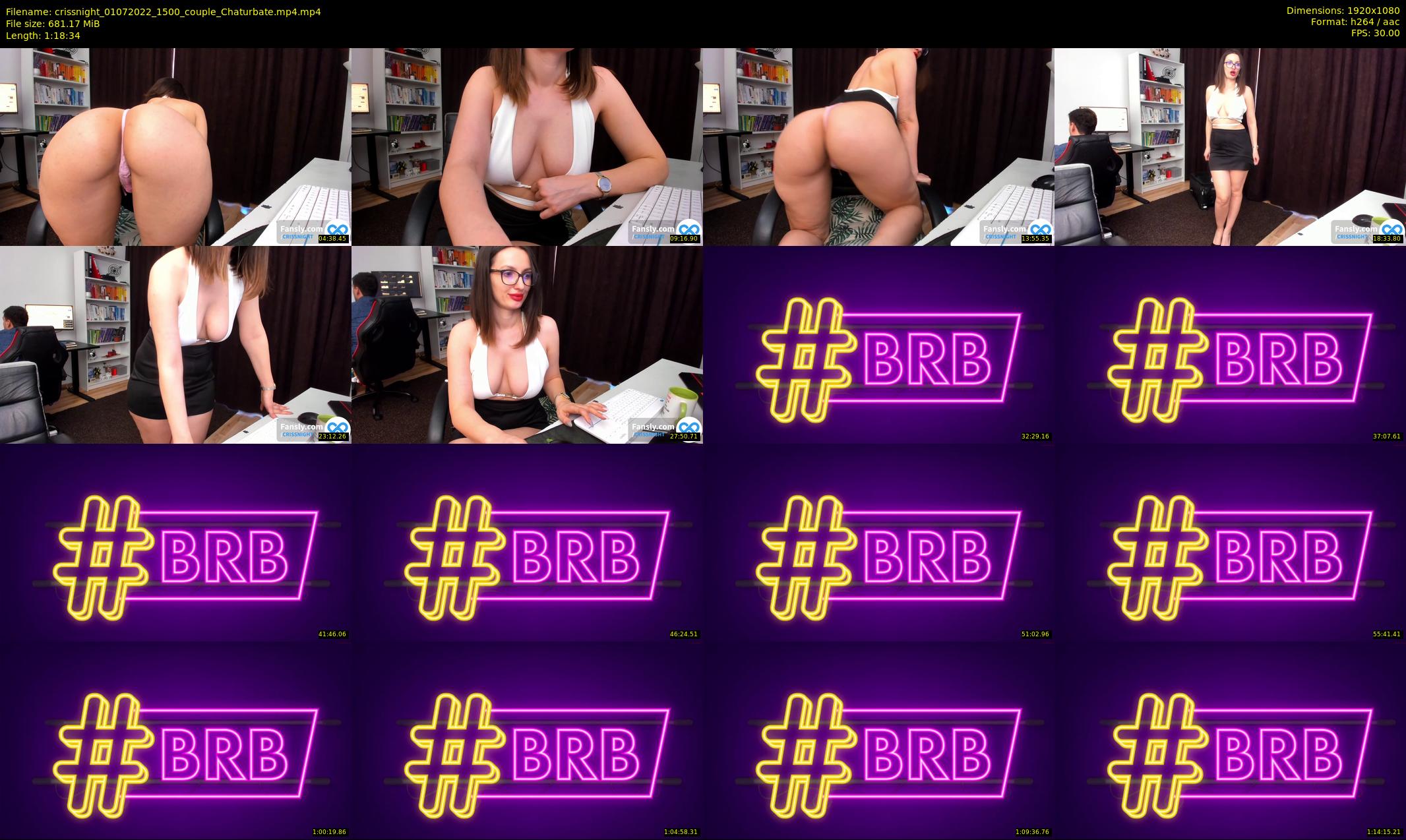 crissnight — 79 minute Chaturbate female cam show recording, 1080p, Jul 1, 2022