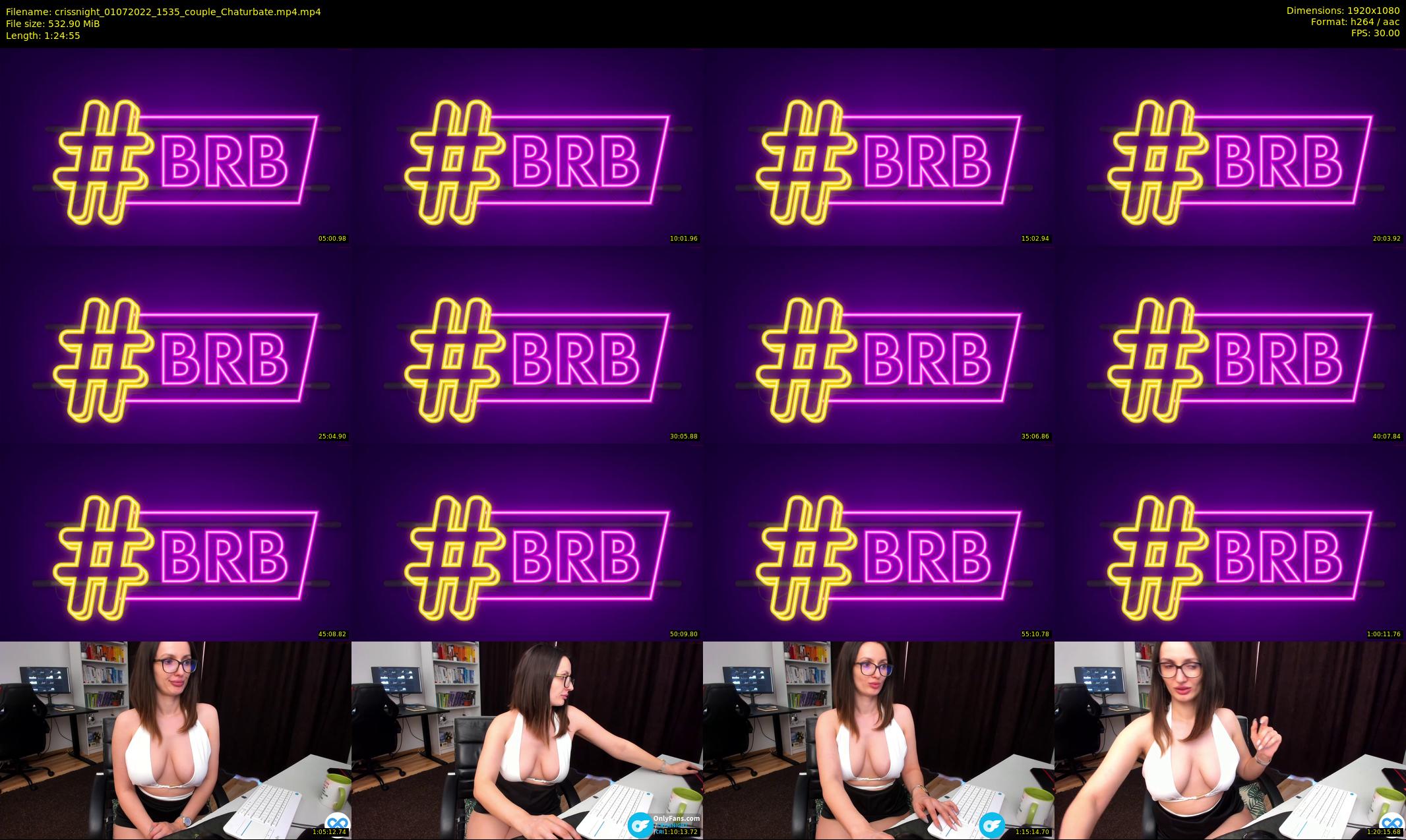 crissnight — 85 minute Chaturbate female cam show recording, 1080p, Jul 1, 2022
