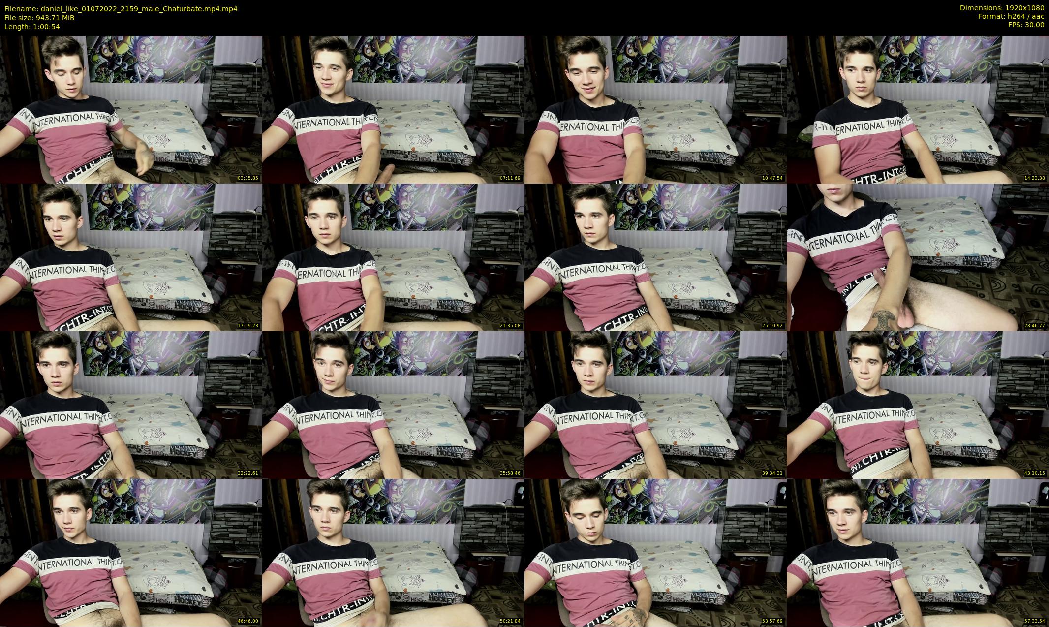 daniel_like — 61 minute Chaturbate male cam show recording, 1080p, Jul 1, 2022