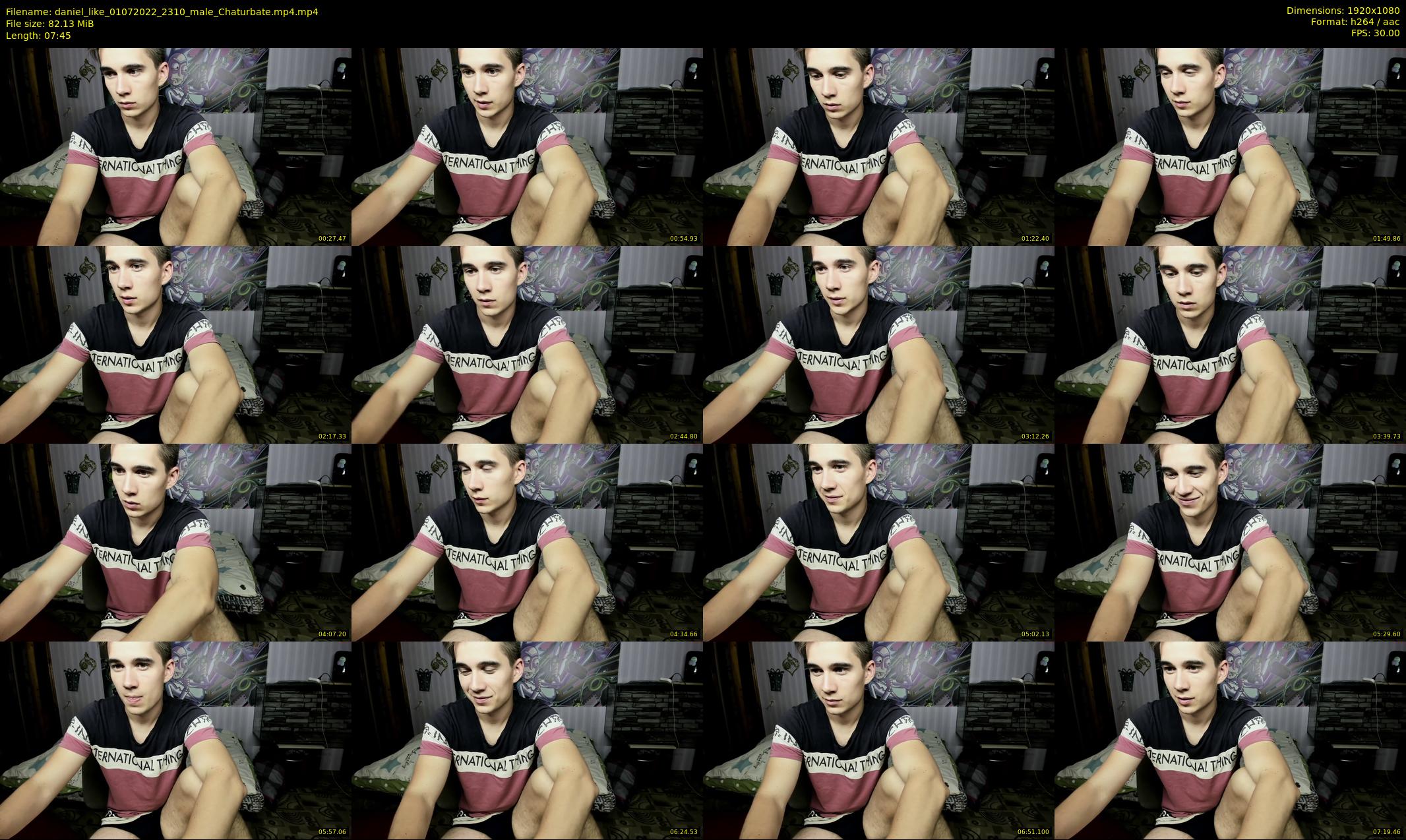 daniel_like — 8 minute Chaturbate male cam show recording, 1080p, Jul 1, 2022