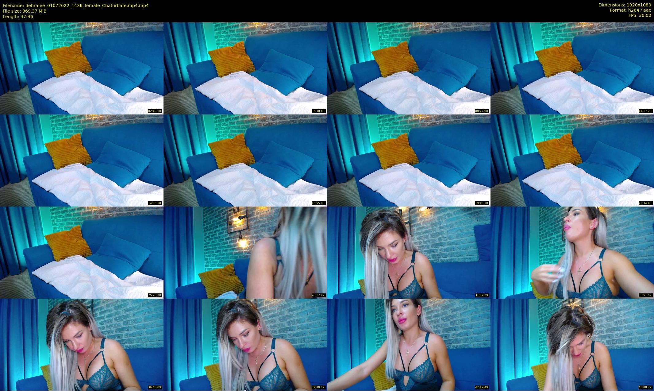 debralee — 48 minute Chaturbate female cam show recording, 1080p, Jul 1, 2022