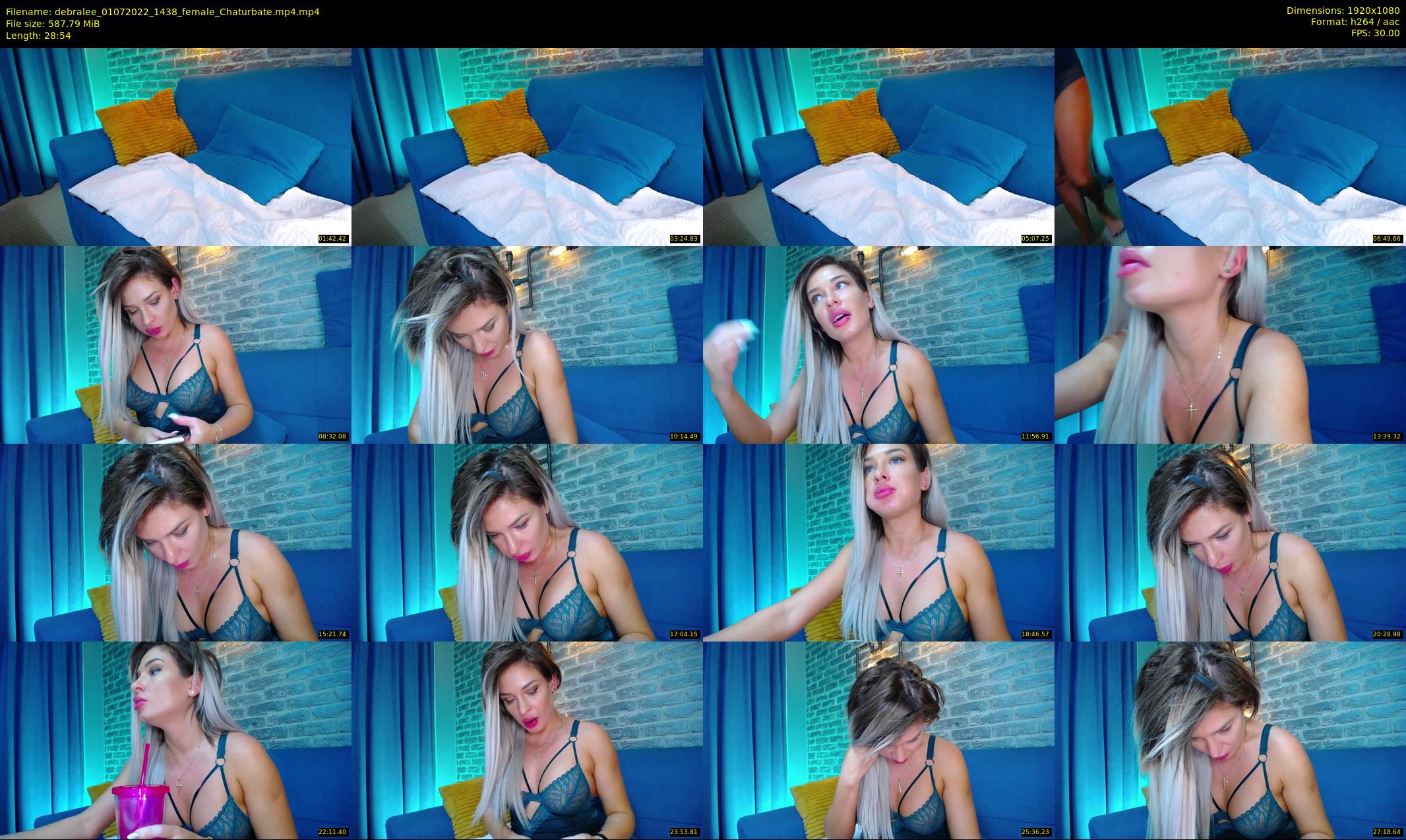 debralee — 29 minute Chaturbate female cam show recording, 1080p, Jul 1, 2022