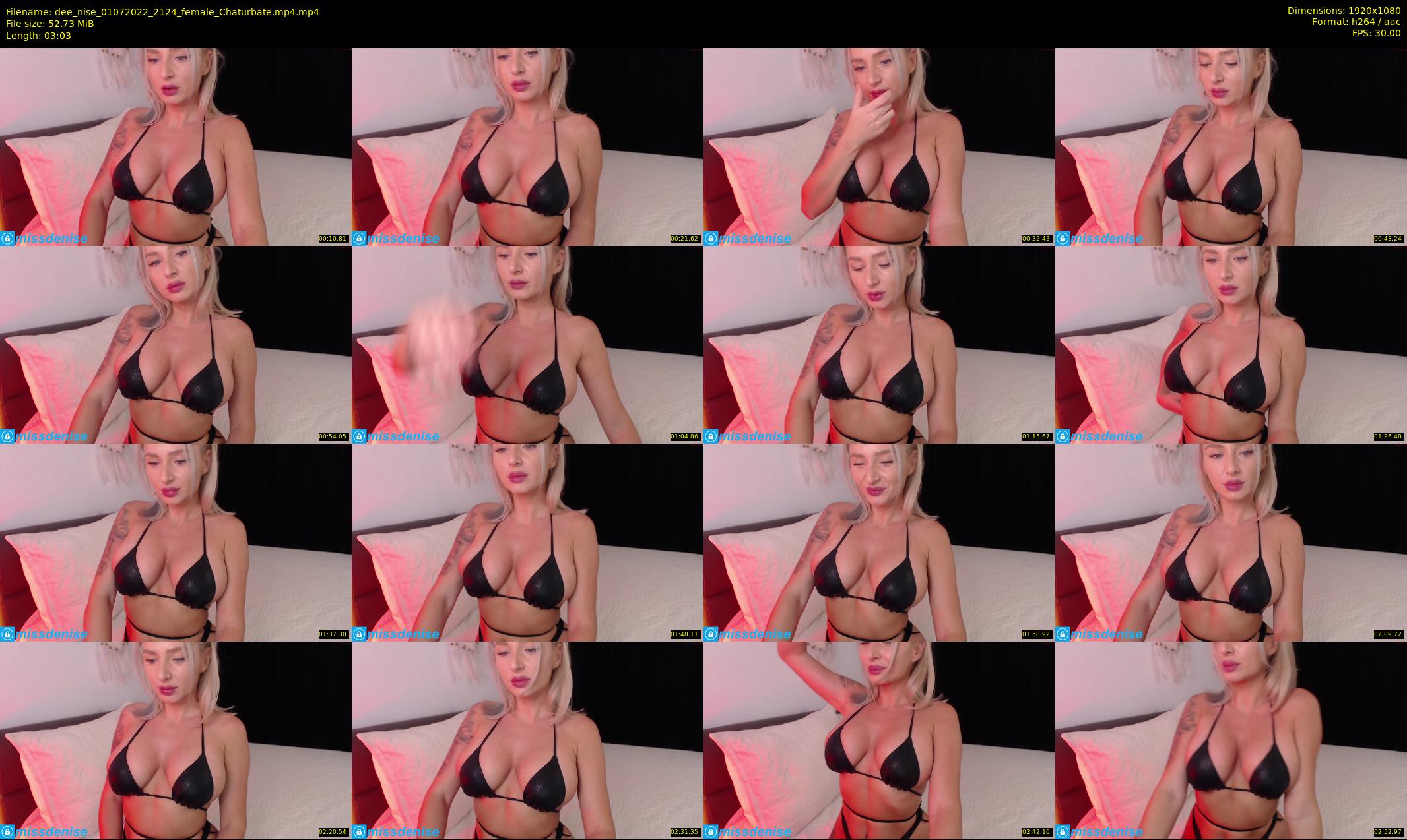 dee_nise — 4 minute Chaturbate female cam show recording, 1080p, Jul 1, 2022