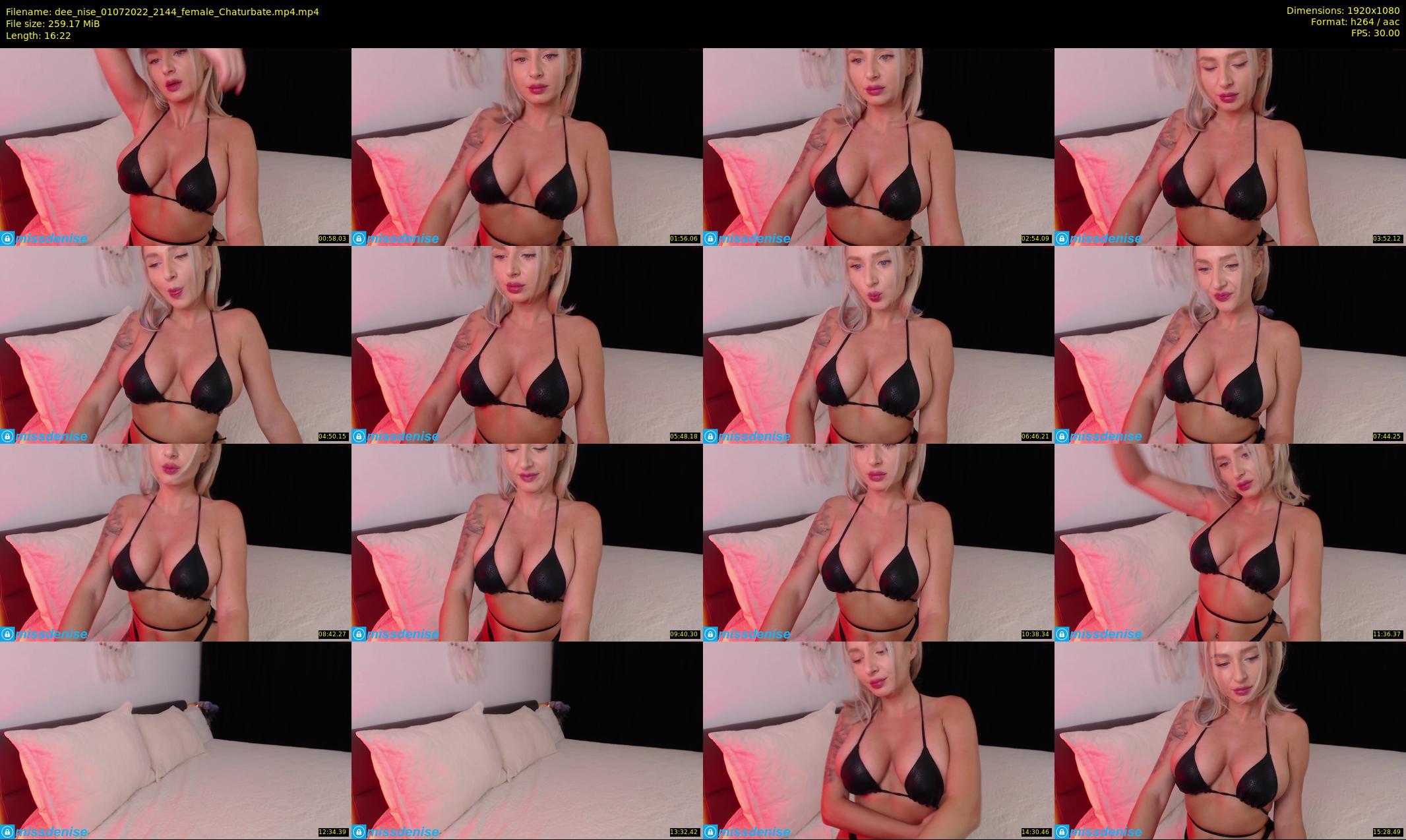 dee_nise — 17 minute Chaturbate female cam show recording, 1080p, Jul 1, 2022