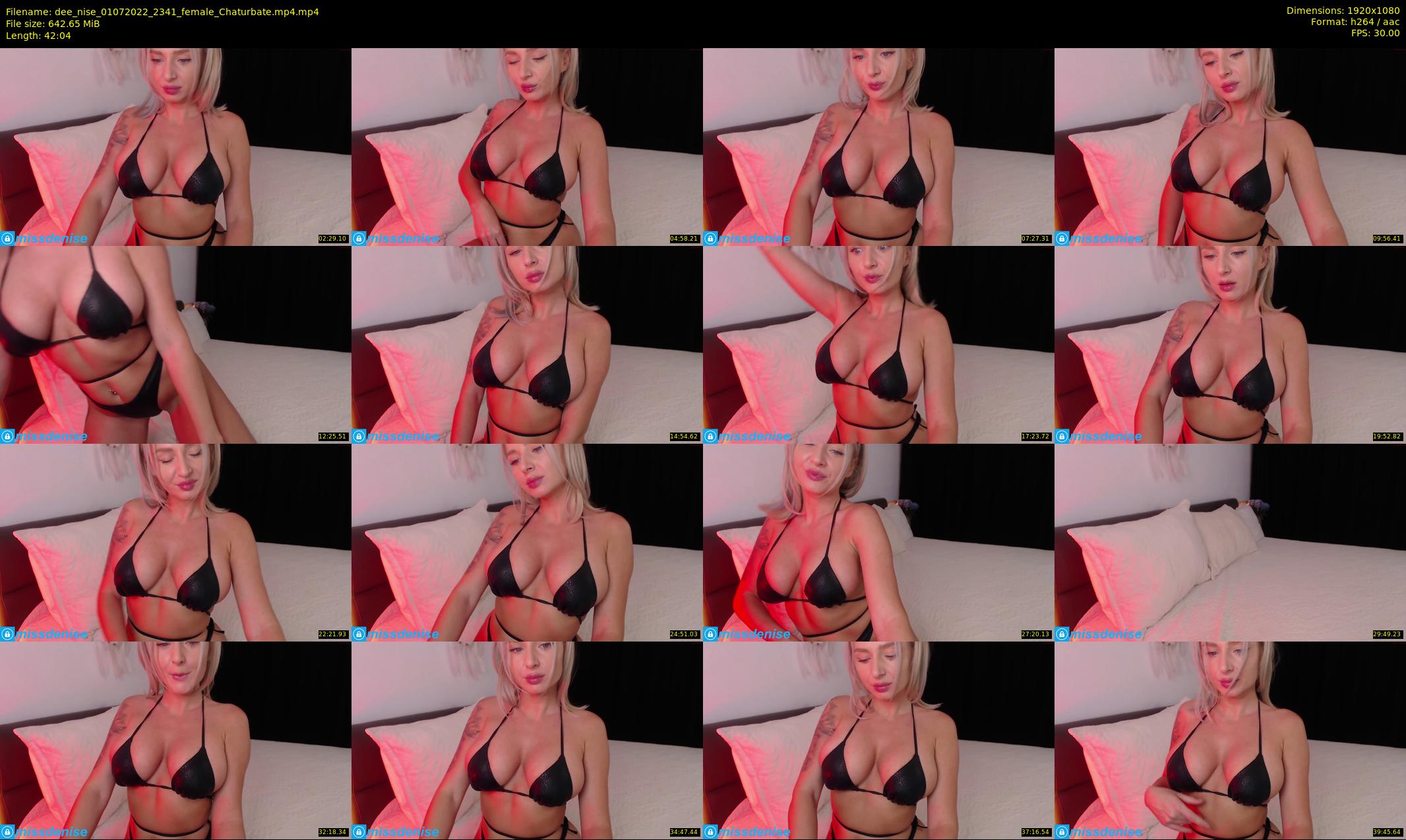 dee_nise — 43 minute Chaturbate female cam show recording, 1080p, Jul 1, 2022