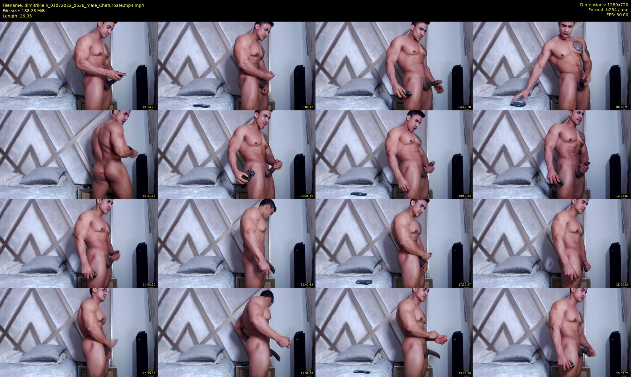 dimitriklein — 27 minute Chaturbate male cam show recording, 720p, Jul 1, 2022