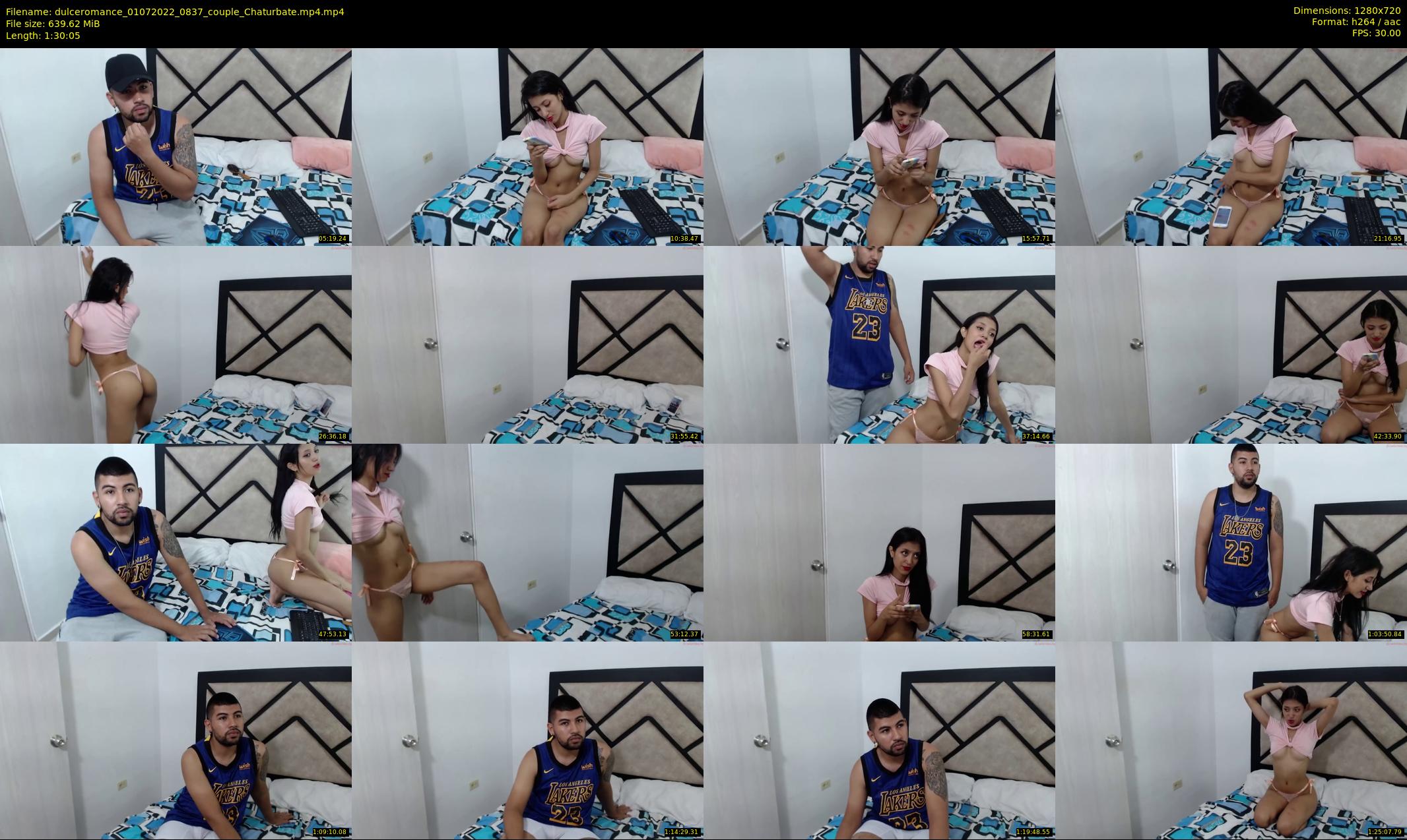 dulceromance — 91 minute Chaturbate couple cam show recording, 720p, Jul 1, 2022