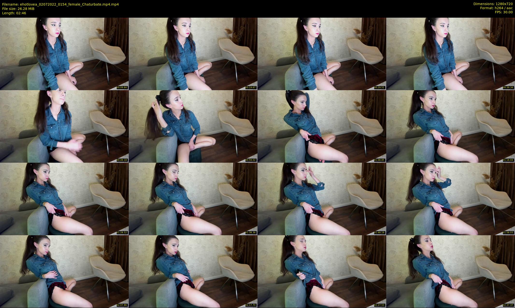 ehotlovea — 3 minute Chaturbate female cam show recording, 720p, Jul 2, 2022