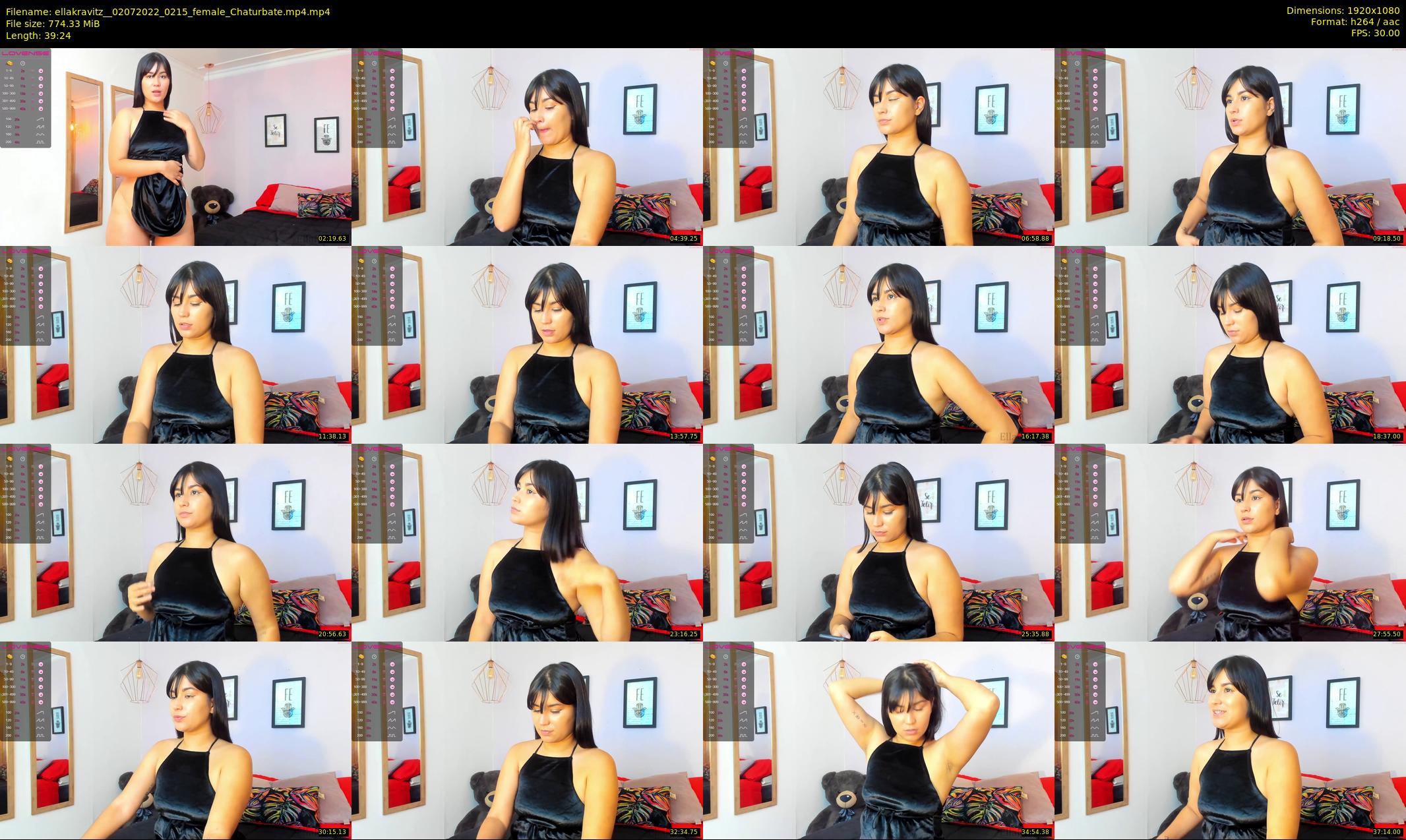 ellakravitz_ — 40 minute Chaturbate female cam show recording, 1080p, Jul 2, 2022