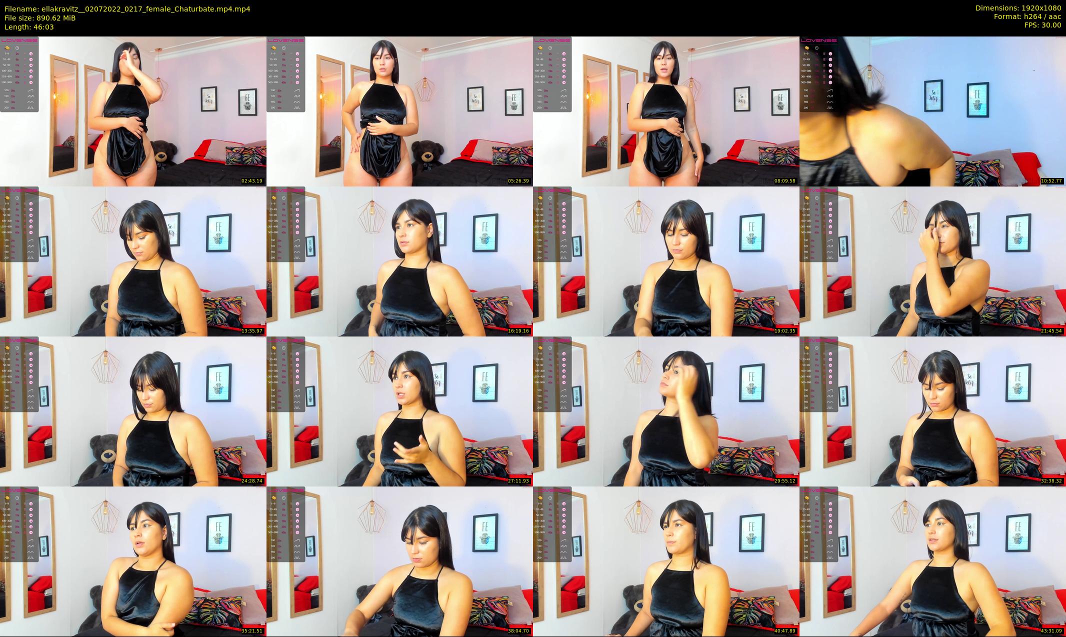 ellakravitz_ — 47 minute Chaturbate female cam show recording, 1080p, Jul 2, 2022