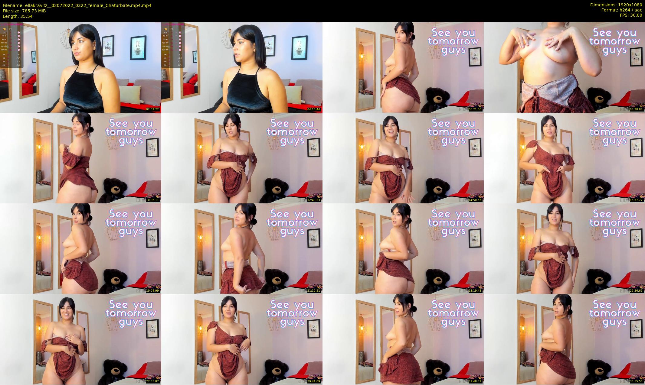 ellakravitz_ — 36 minute Chaturbate female cam show recording, 1080p, Jul 2, 2022