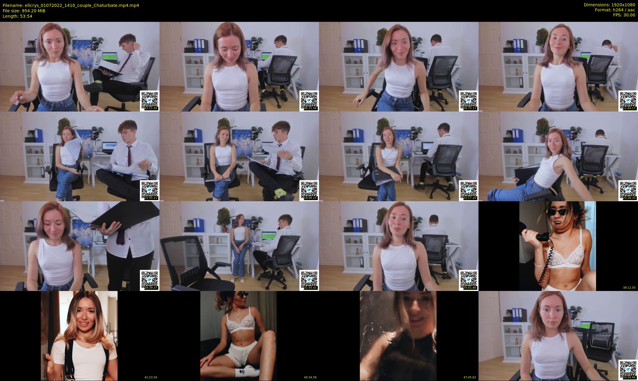 ellcrys — 54 minute Chaturbate couple cam show recording, 1080p, Jul 1, 2022
