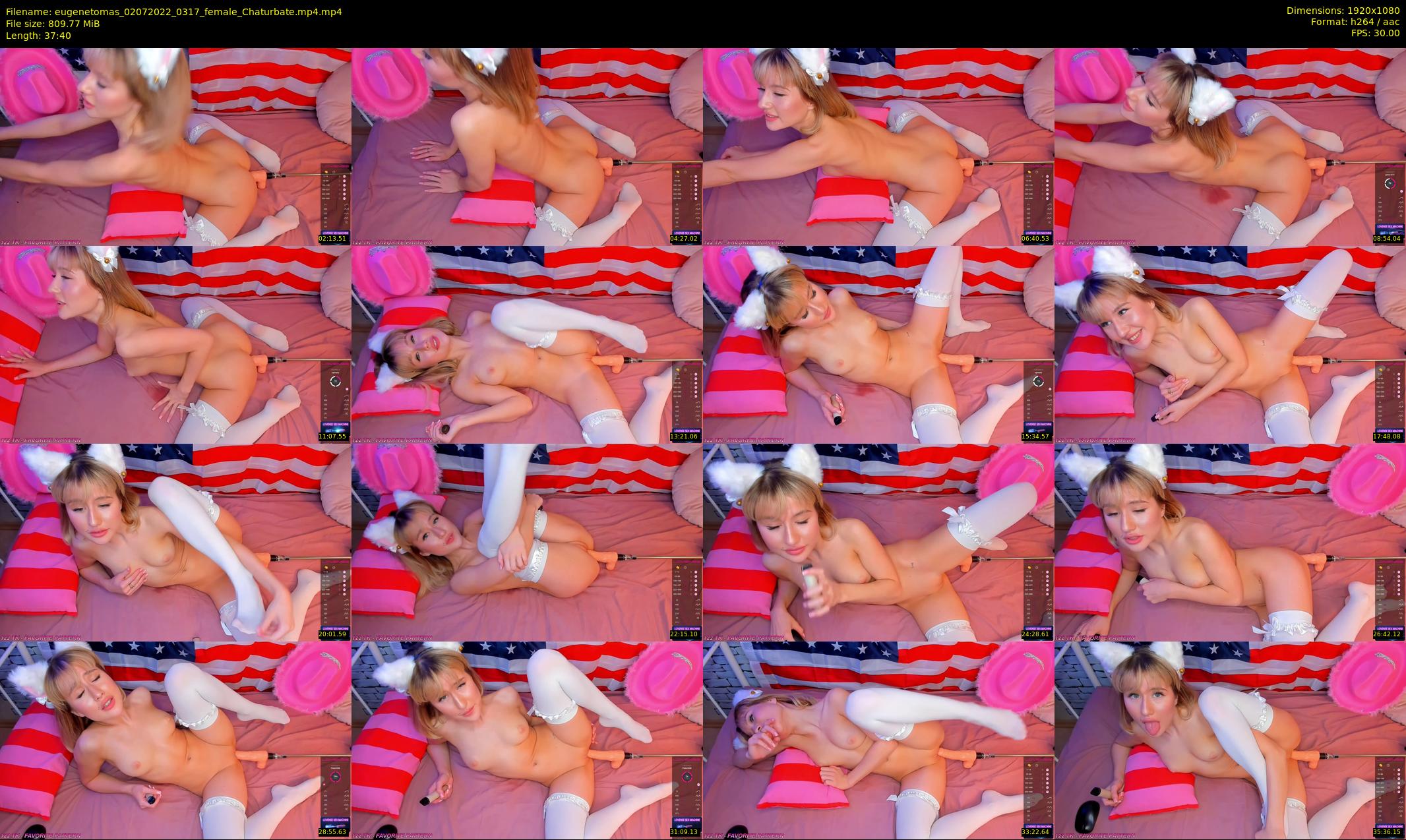 eugenetomas — 38 minute Chaturbate couple cam show recording, 1080p, Jul 2, 2022