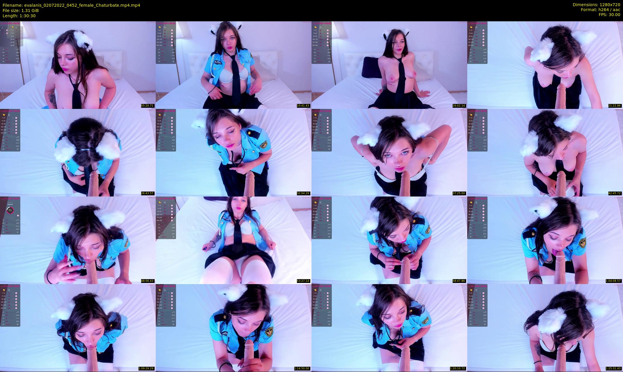evalanis — 91 minute Chaturbate couple cam show recording, 720p, Jul 2, 2022