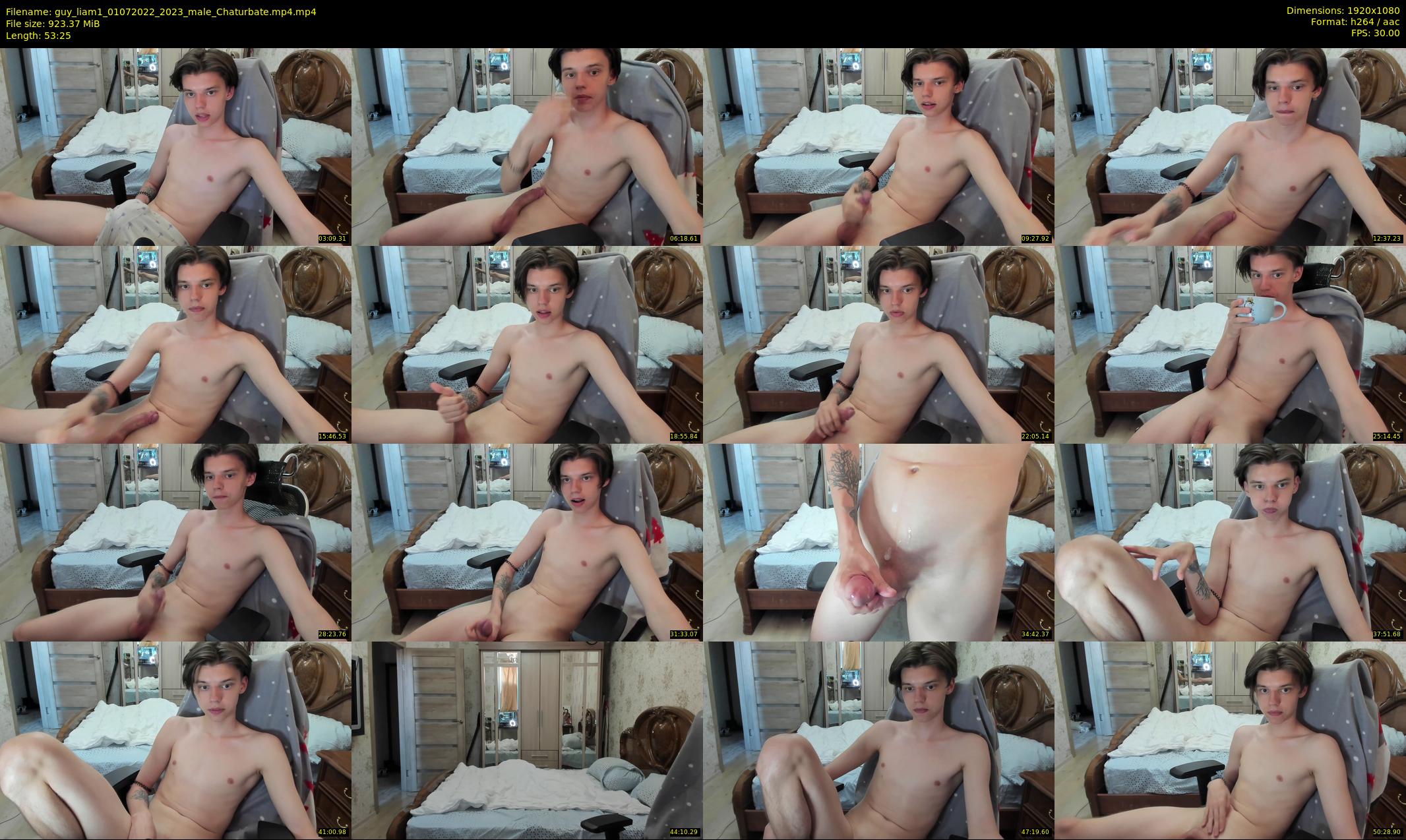 guy_liam1 — 54 minute Chaturbate male cam show recording, 1080p, Jul 1, 2022