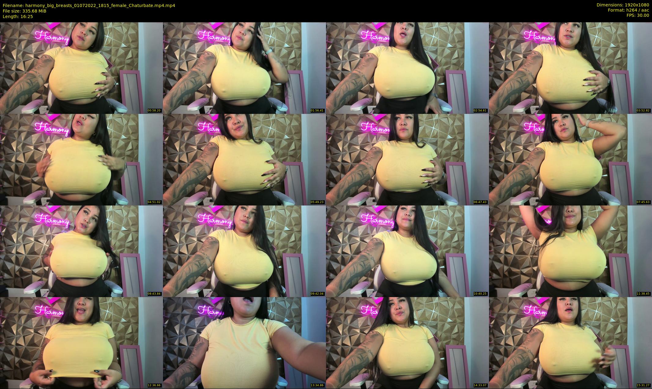 harmony_big_breasts — 17 minute Chaturbate female cam show recording, 1080p, Jul 1, 2022