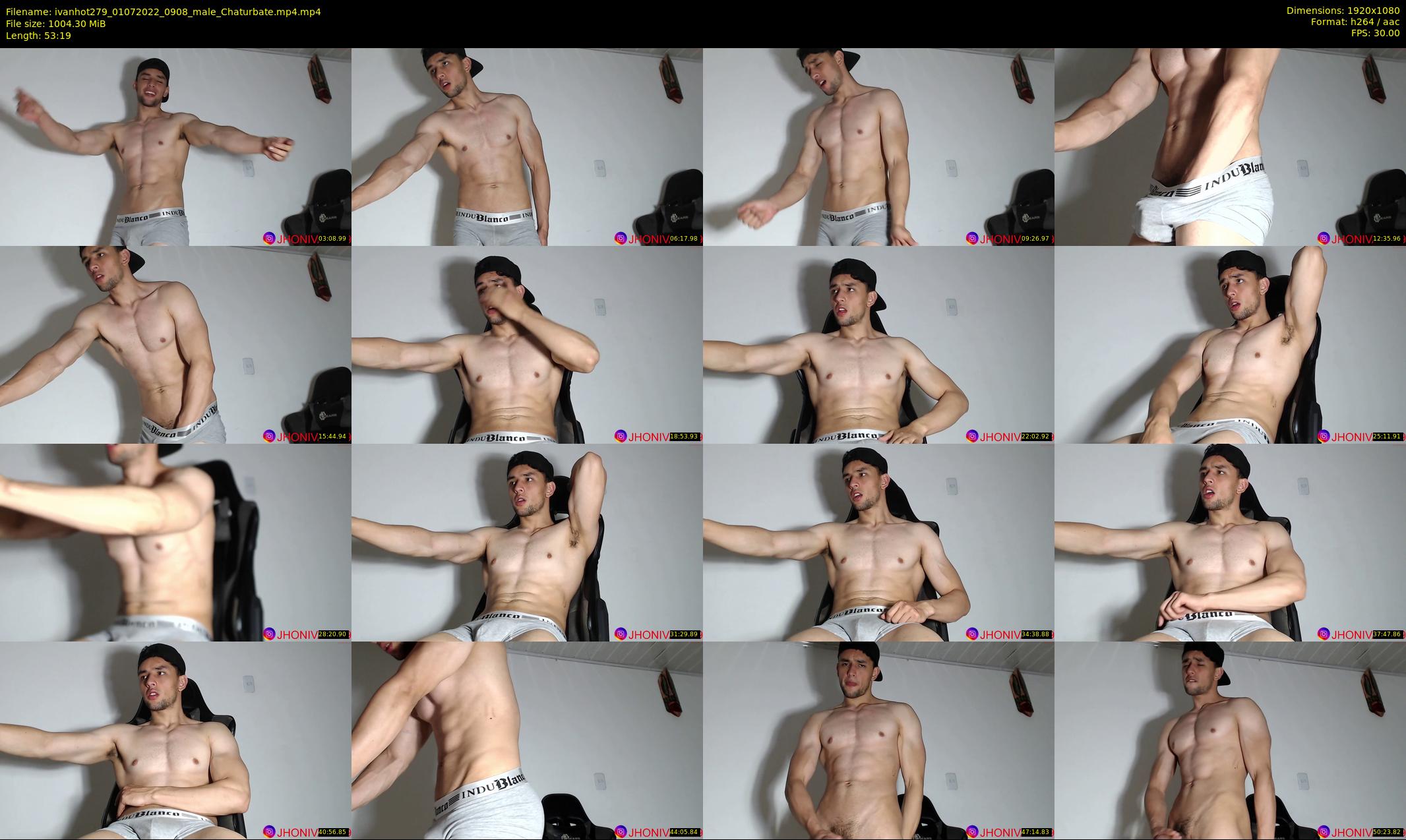 ivanhot279 — 54 minute Chaturbate male cam show recording, 1080p, Jul 1, 2022