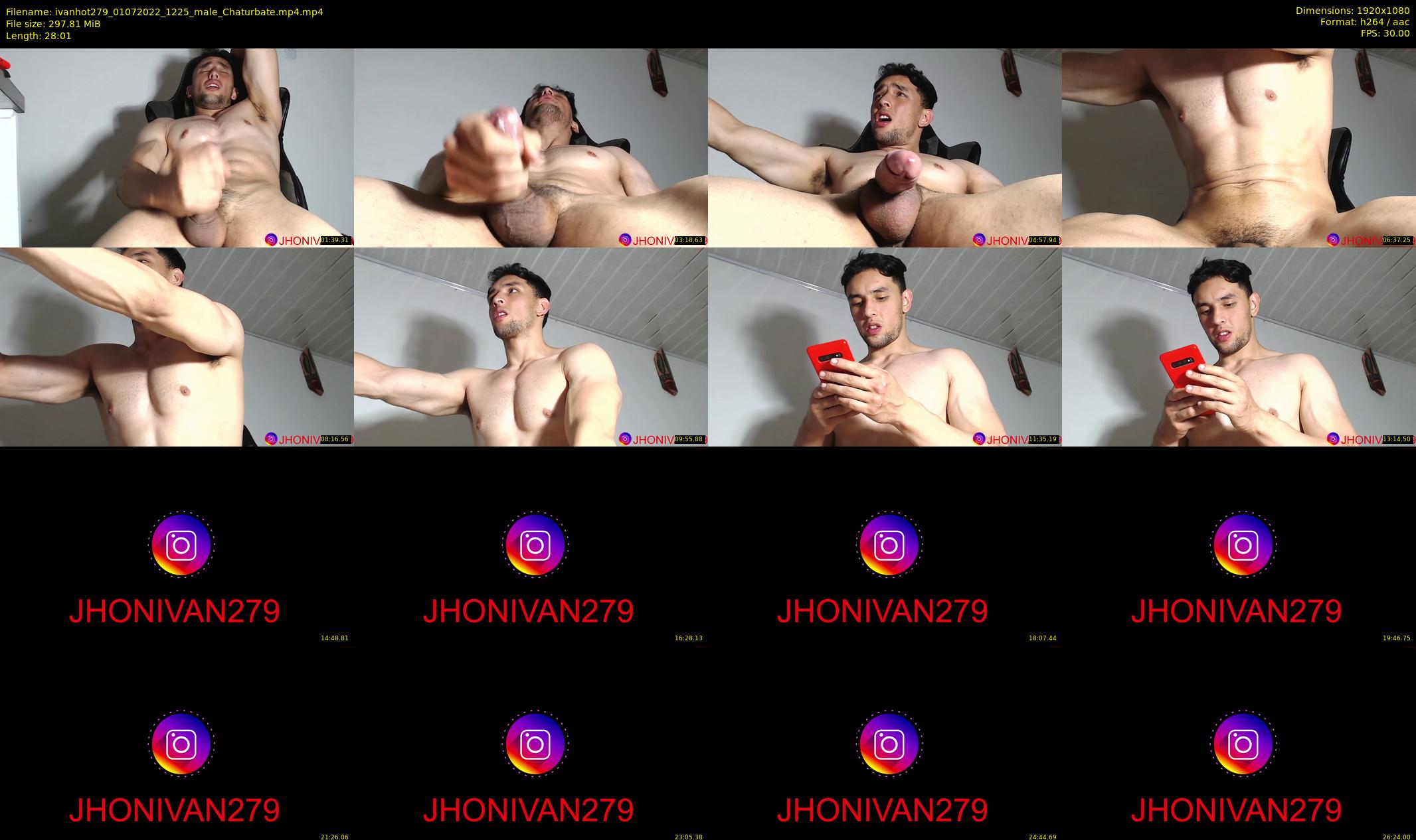 ivanhot279 — 29 minute Chaturbate male cam show recording, 1080p, Jul 1, 2022