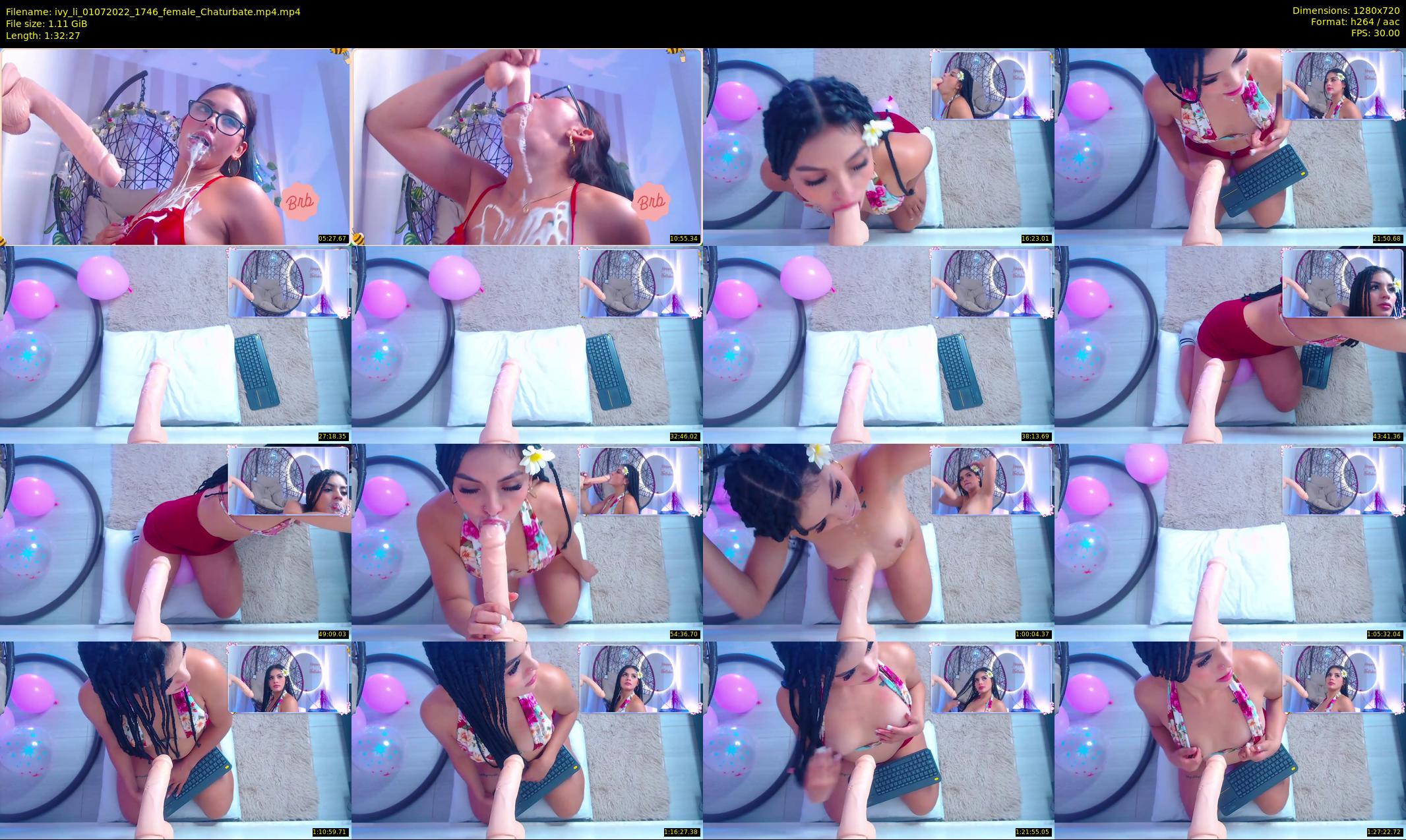 ivy_li — 93 minute Chaturbate female cam show recording, 720p, Jul 1, 2022