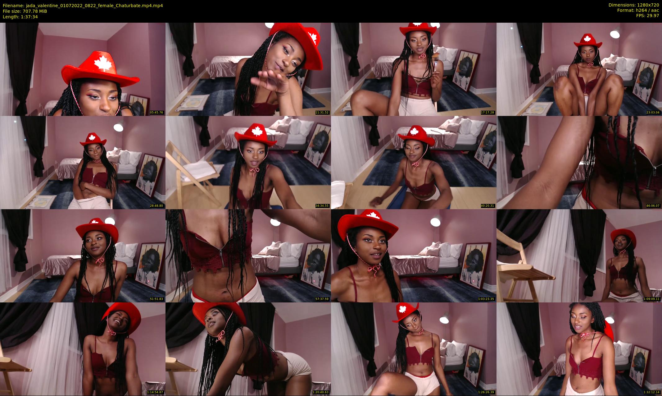 jada_valentine — 98 minute Chaturbate female cam show recording, 720p, Jul 1, 2022