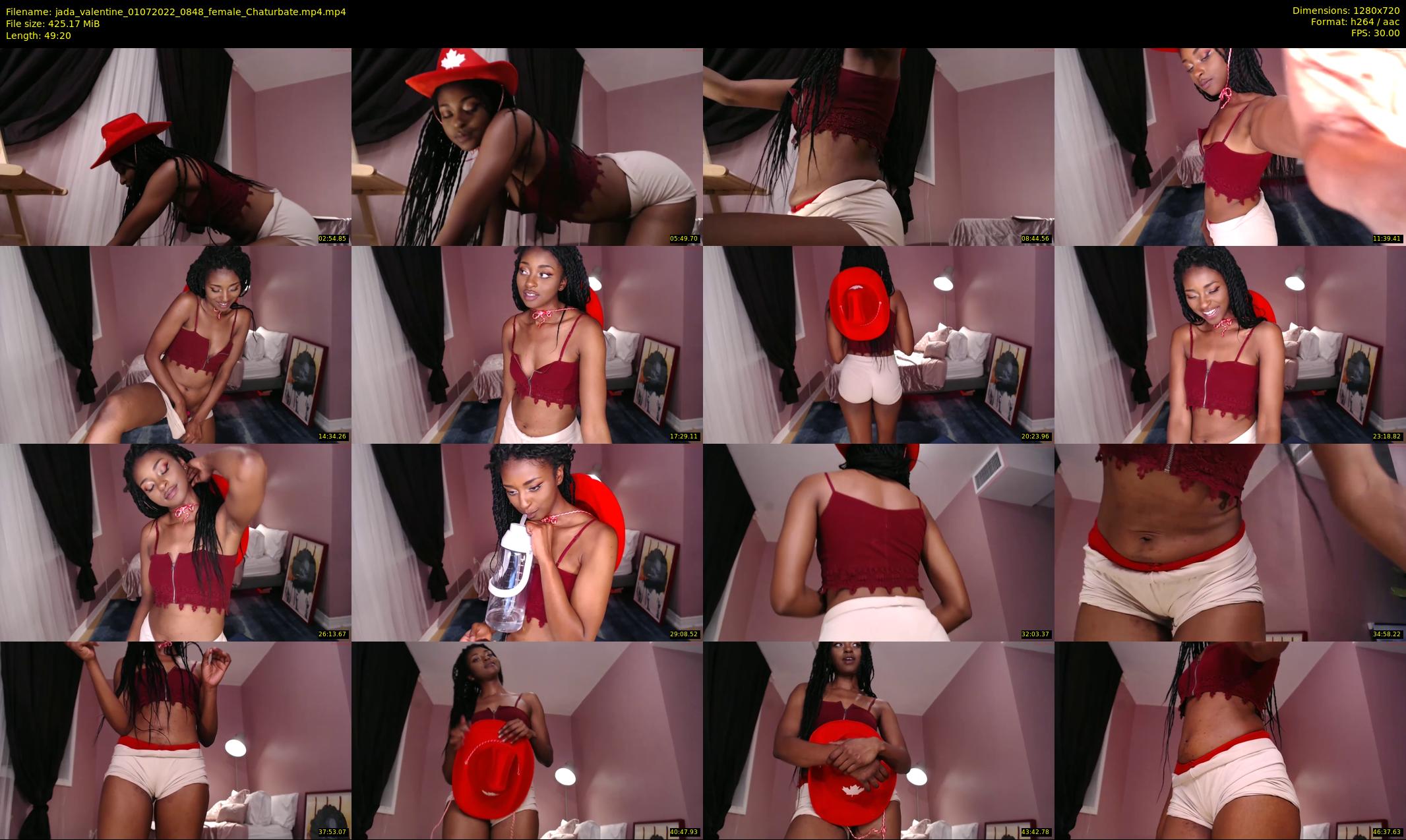 jada_valentine — 50 minute Chaturbate female cam show recording, 720p, Jul 1, 2022