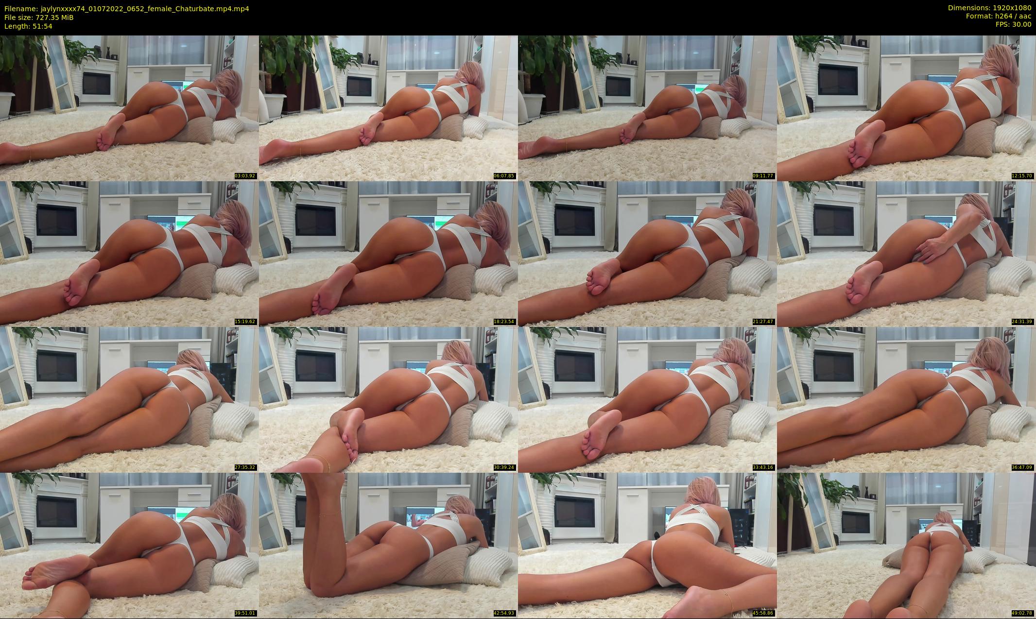 jaylynxxxx74 — 52 minute Chaturbate female cam show recording, 1080p, Jul 1, 2022