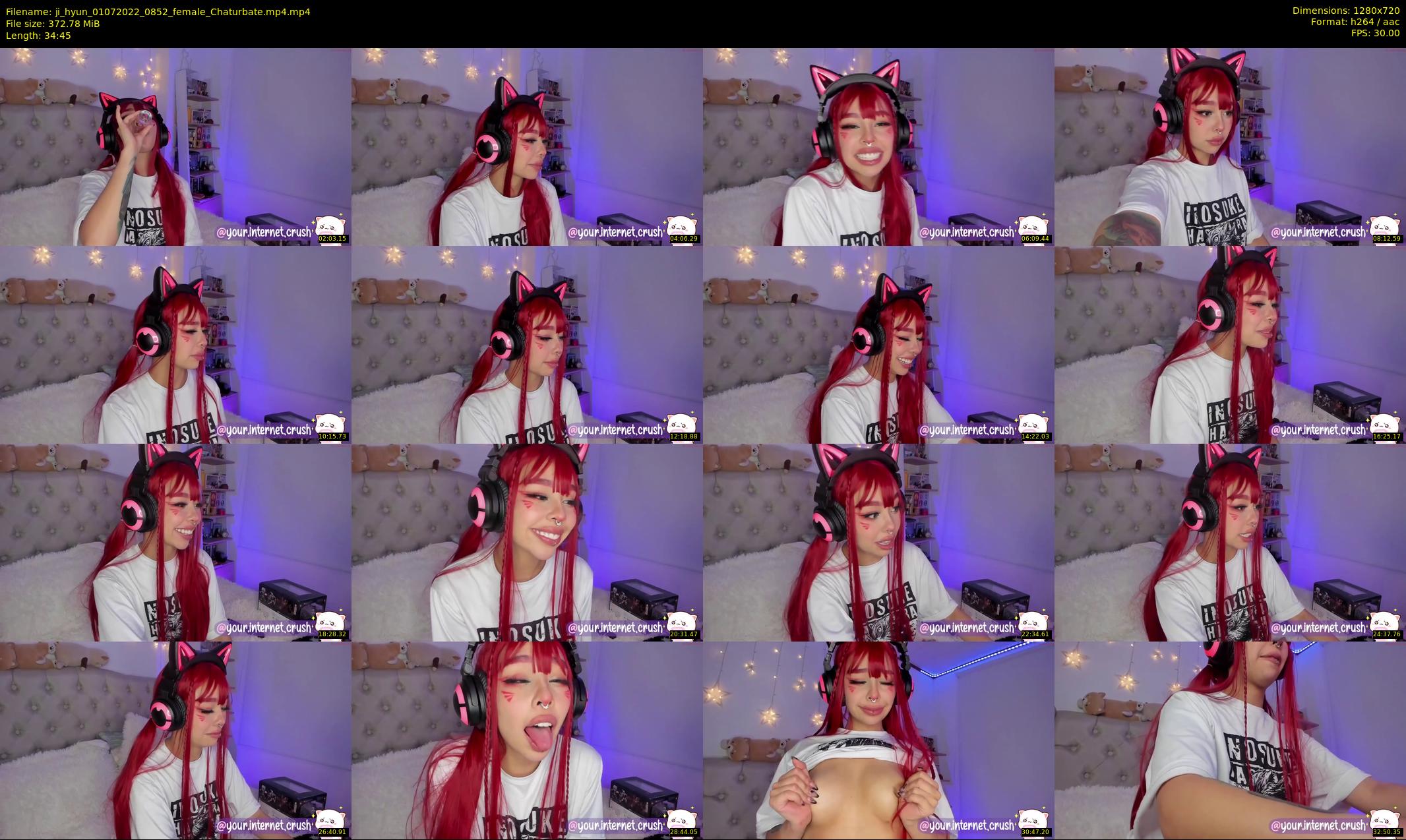 ji_hyun — 35 minute Chaturbate female cam show recording, 720p, Jul 1, 2022
