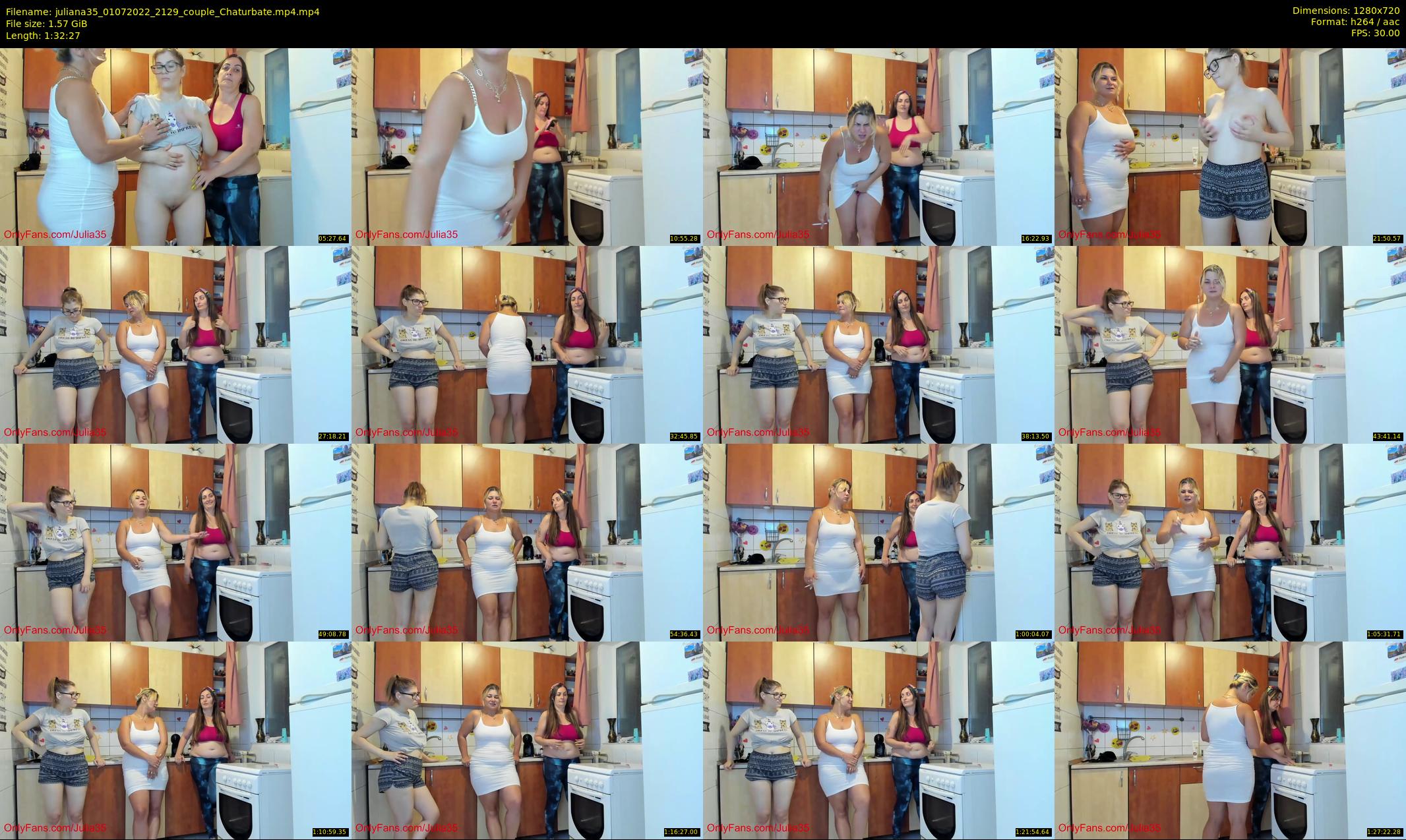 juliana35 — 93 minute Chaturbate couple cam show recording, 720p, Jul 1, 2022