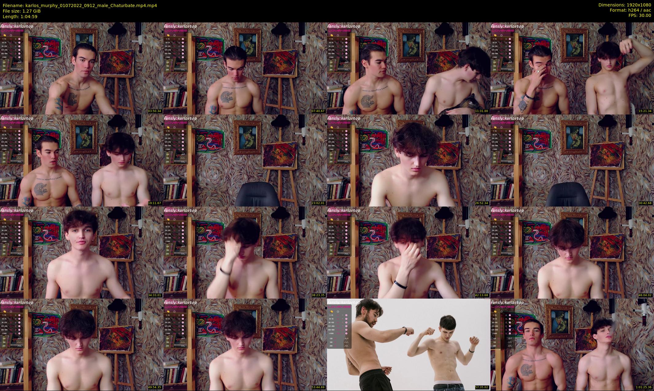 karlos_murphy — 65 minute Chaturbate male cam show recording, 1080p, Jul 1, 2022