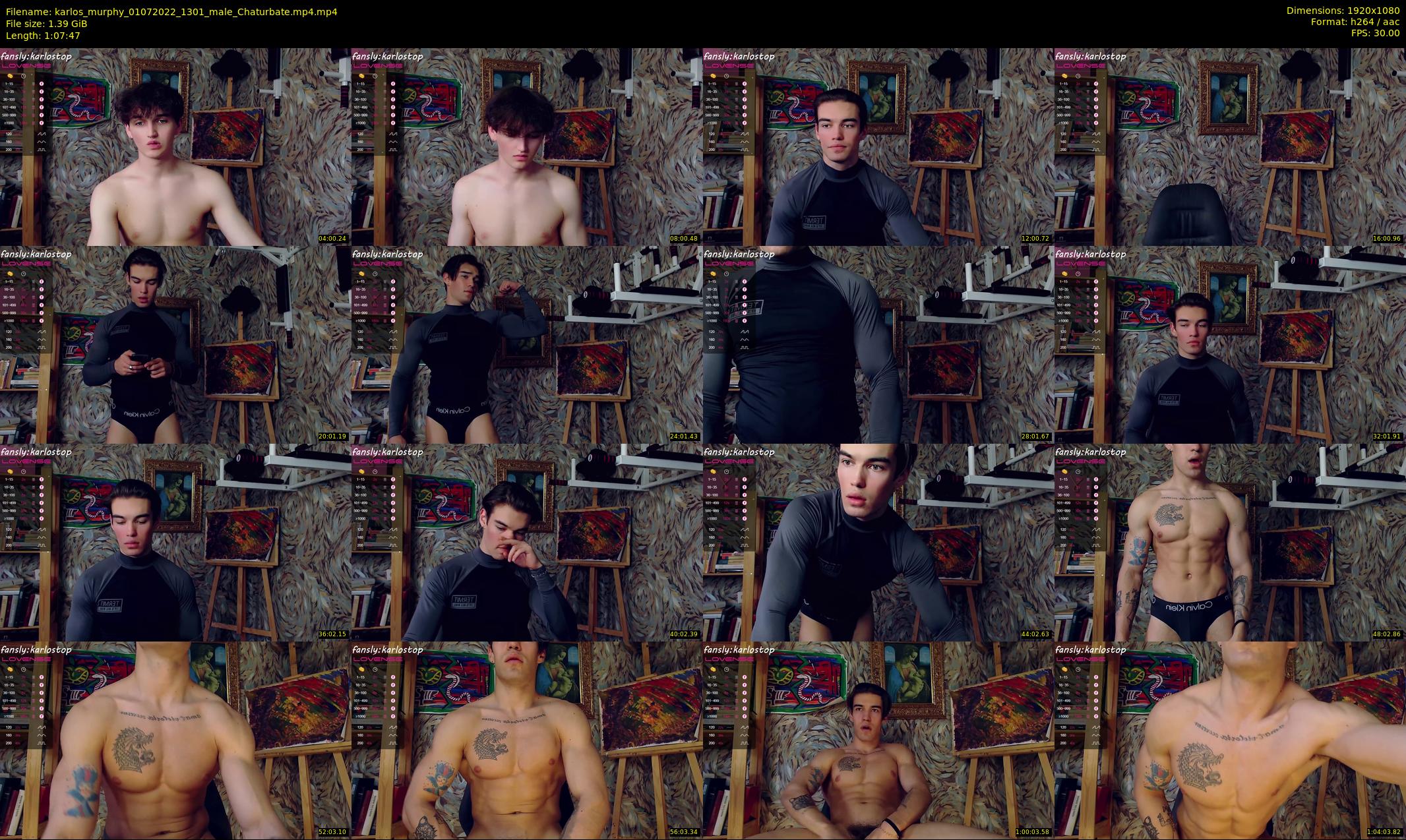 karlos_murphy — 68 minute Chaturbate male cam show recording, 1080p, Jul 1, 2022