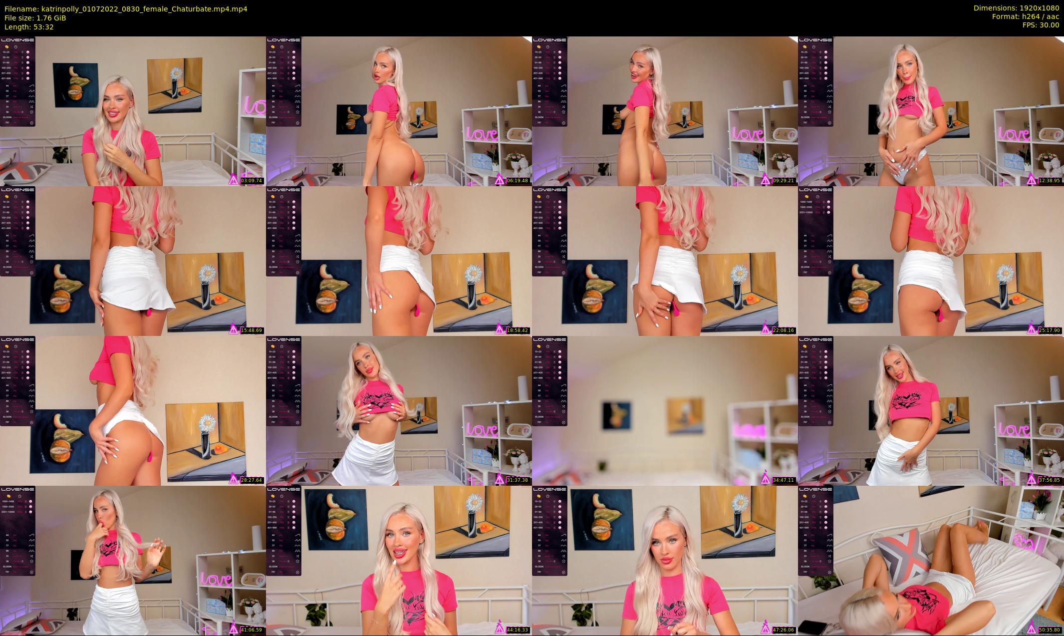 katrinpolly — 54 minute Chaturbate couple cam show recording, 1080p, Jul 1, 2022